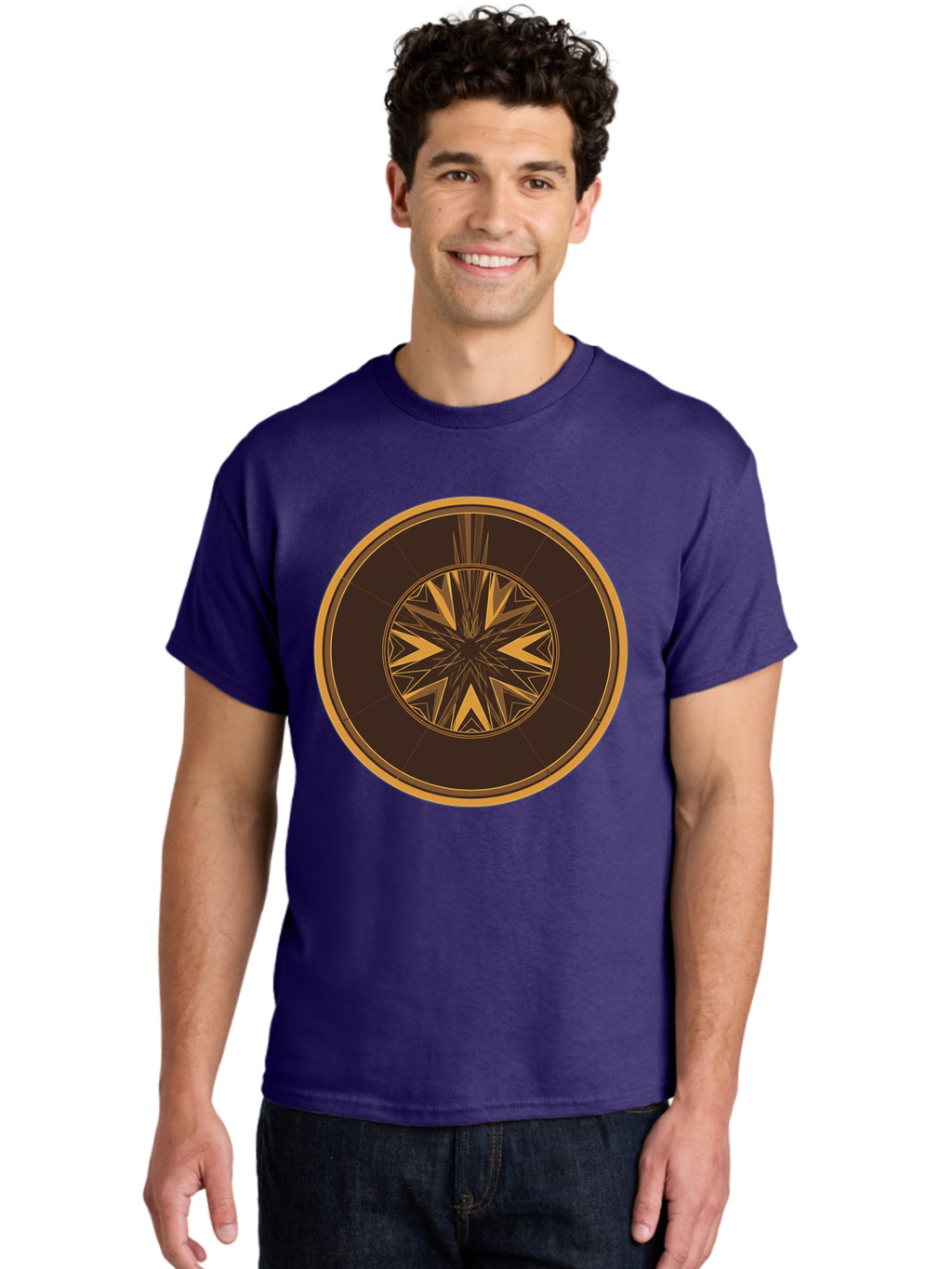 Geometric-Star Men'S Graphic Tee, 100% Cotton, Comfortable Casual Summer Wear, Machine Washable, Vintage Camera, Old Camera, Antique Camera, Black Camera, Classic Photography, Photography Equipment, Nostalgic Device, Film Camera, Camera Art Bag526