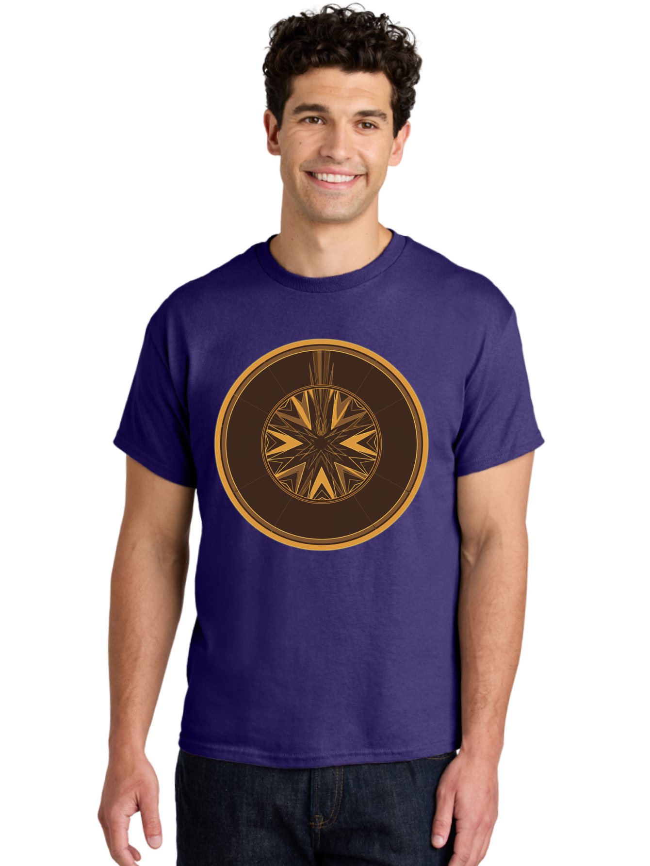 Geometric-Star Men'S Graphic Tee, 100% Cotton, Comfortable Casual Summer Wear, Machine Washable, Vintage Camera, Old Camera, Antique Camera, Black Camera, Classic Photography, Photography Equipment, Nostalgic Device, Film Camera, Camera Art Bag526