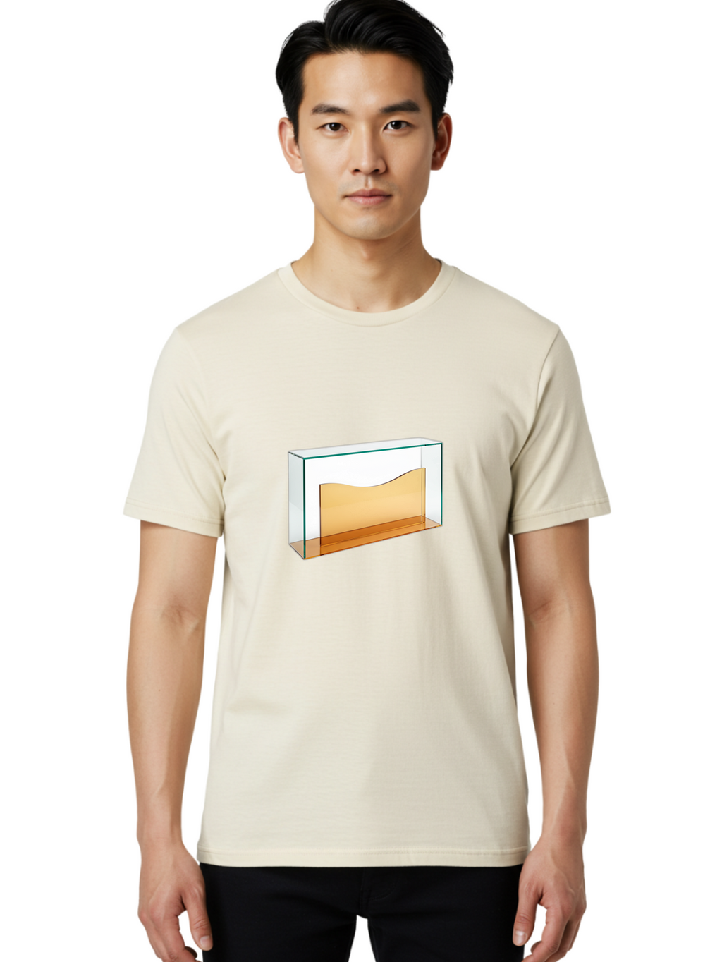 Glass-Display-Case Men'S Graphic Tee, 100% Cotton, Comfortable Casual Summer Wear, Machine Washable, Vintage Camera, Old Camera, Antique Camera, Black Camera, Classic Photography, Photography Equipment, Nostalgic Device, Film Camera, Bag529