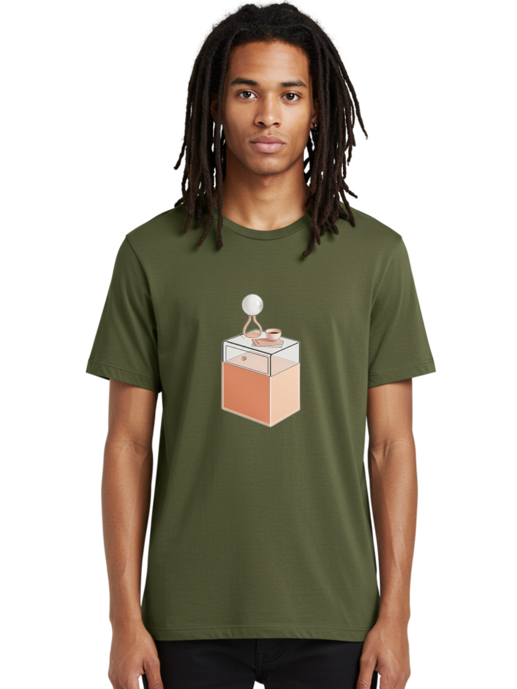 Glass-Nightstand Men'S Graphic Tee, 100% Cotton, Comfortable Casual Summer Wear, Machine Washable, Vintage Camera, Old Camera, Antique Camera, Black Camera, Classic Photography, Photography Equipment, Nostalgic Device, Film Camera, Camera Art Bag530