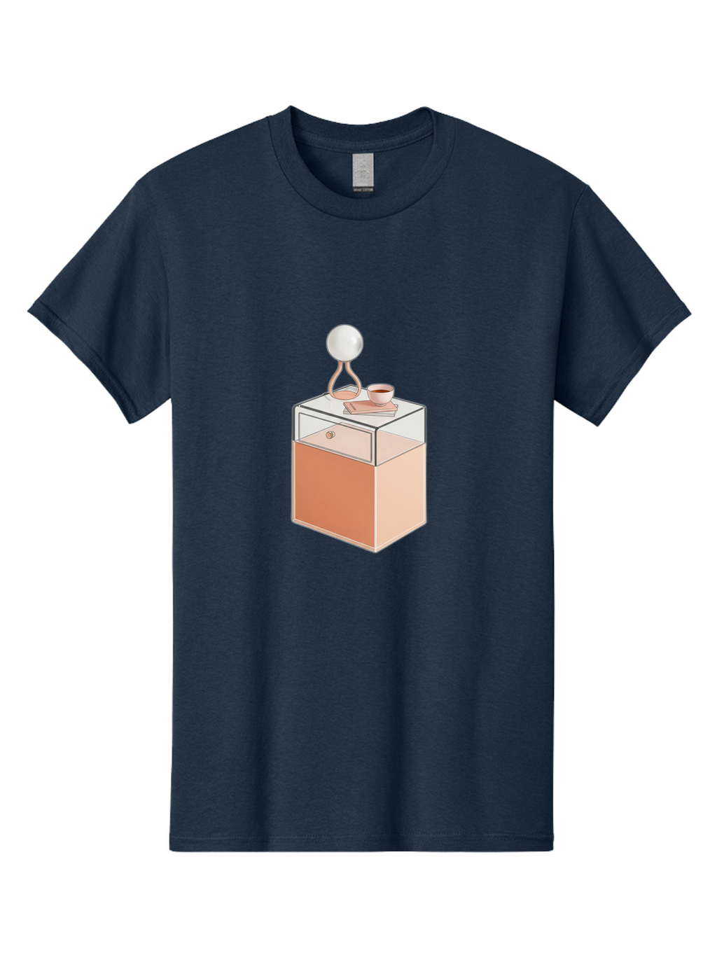 Glass-Nightstand Men'S Graphic Tee, 100% Cotton, Comfortable Casual Summer Wear, Machine Washable, Vintage Camera, Old Camera, Antique Camera, Black Camera, Classic Photography, Photography Equipment, Nostalgic Device, Film Camera, Camera Art Bag530