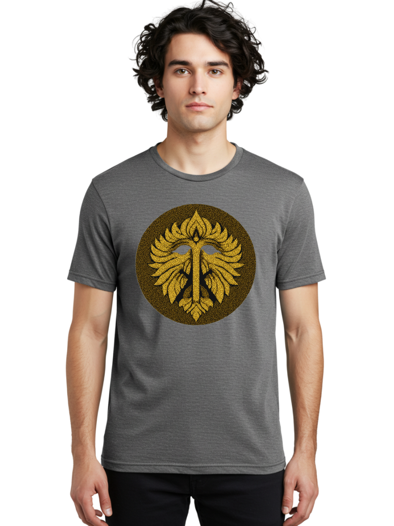 Gold-Leaf-Mask Men'S Graphic Tee, 100% Cotton, Comfortable Casual Summer Wear, Machine Washable, Vintage Camera, Old Camera, Antique Camera, Black Camera, Classic Photography, Photography Equipment, Nostalgic Device, Film Camera, Camera Art Bag540