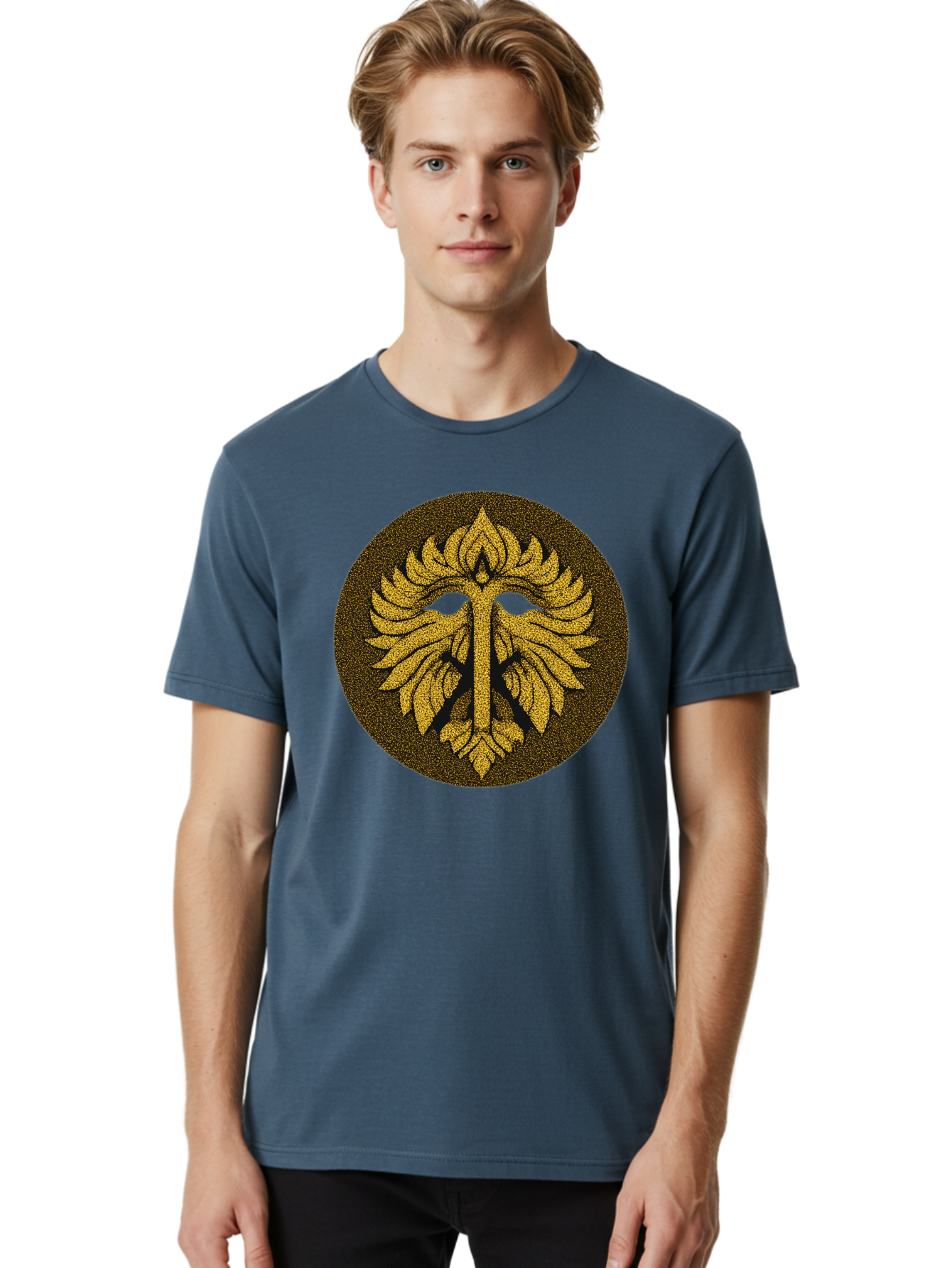Gold-Leaf-Mask Men'S Graphic Tee, 100% Cotton, Comfortable Casual Summer Wear, Machine Washable, Vintage Camera, Old Camera, Antique Camera, Black Camera, Classic Photography, Photography Equipment, Nostalgic Device, Film Camera, Camera Art Bag540