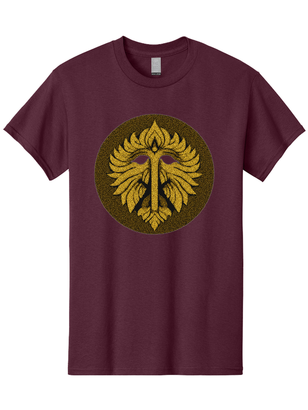 Gold-Leaf-Mask Men'S Graphic Tee, 100% Cotton, Comfortable Casual Summer Wear, Machine Washable, Vintage Camera, Old Camera, Antique Camera, Black Camera, Classic Photography, Photography Equipment, Nostalgic Device, Film Camera, Camera Art Bag540
