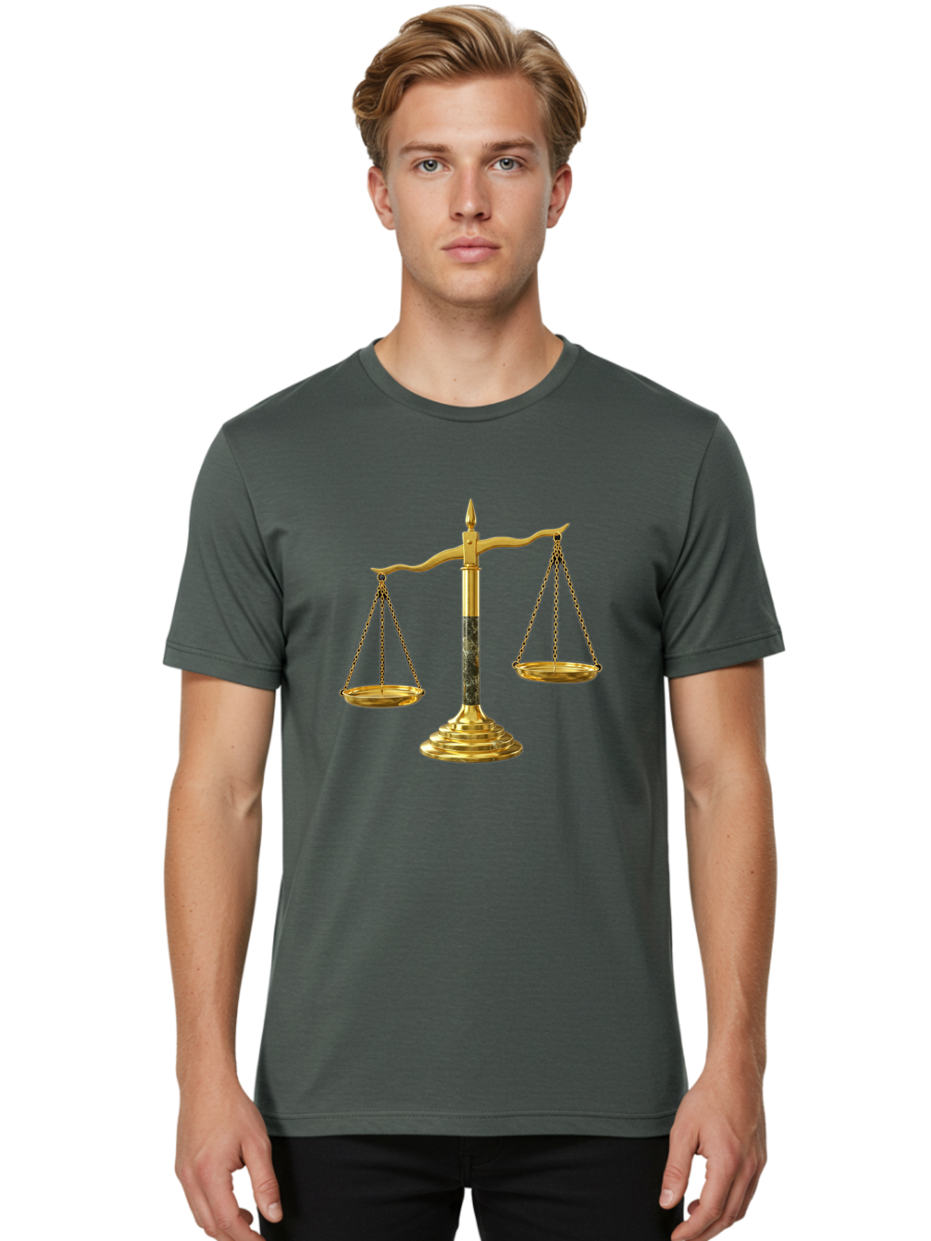 Gold-Scale Men'S Graphic Tee, 100% Cotton, Comfortable Casual Summer Wear, Machine Washable, Vintage Camera, Old Camera, Antique Camera, Black Camera, Classic Photography, Photography Equipment, Nostalgic Device, Film Camera, Camera Art Bag542