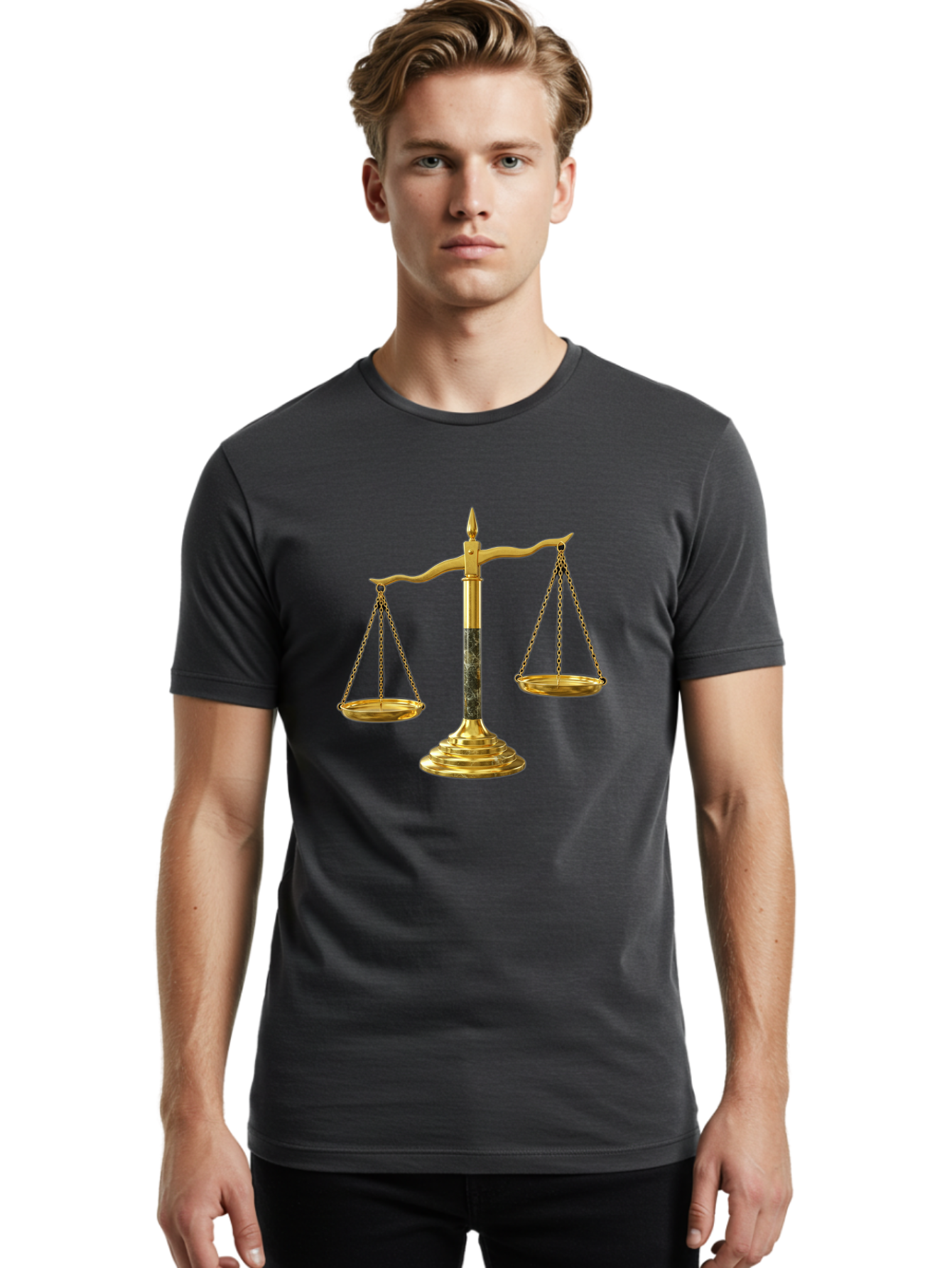 Gold-Scale Men'S Graphic Tee, 100% Cotton, Comfortable Casual Summer Wear, Machine Washable, Vintage Camera, Old Camera, Antique Camera, Black Camera, Classic Photography, Photography Equipment, Nostalgic Device, Film Camera, Camera Art Bag542
