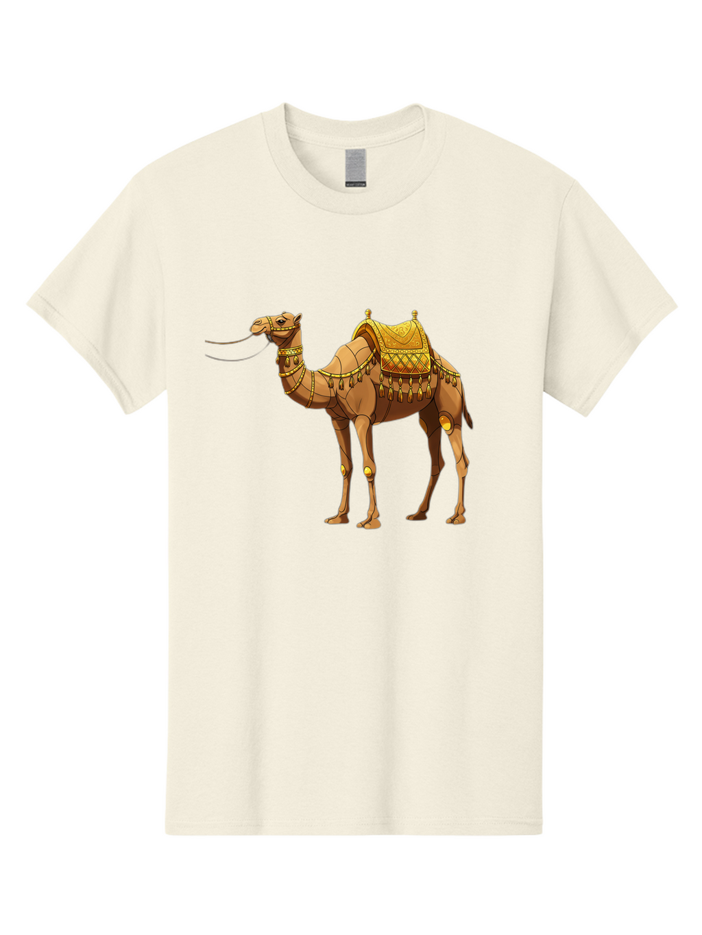 Golden-Camel-1 Men'S Graphic Tee, 100% Cotton, Comfortable Casual Summer Wear, Machine Washable, Vintage Camera, Old Camera, Antique Camera, Black Camera, Classic Photography, Photography Equipment, Nostalgic Device, Film Camera, Camera Art Bag546
