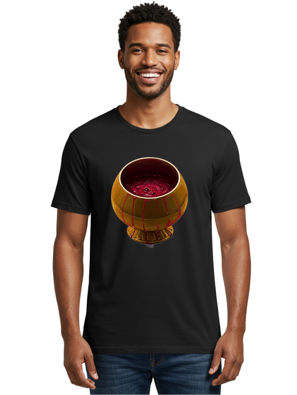 Golden-Chalice Men'S Graphic Tee, 100% Cotton, Comfortable Casual Summer Wear, Machine Washable, Vintage Camera, Old Camera, Antique Camera, Black Camera, Classic Photography, Photography Equipment, Nostalgic Device, Film Camera, Camera Art Bag548