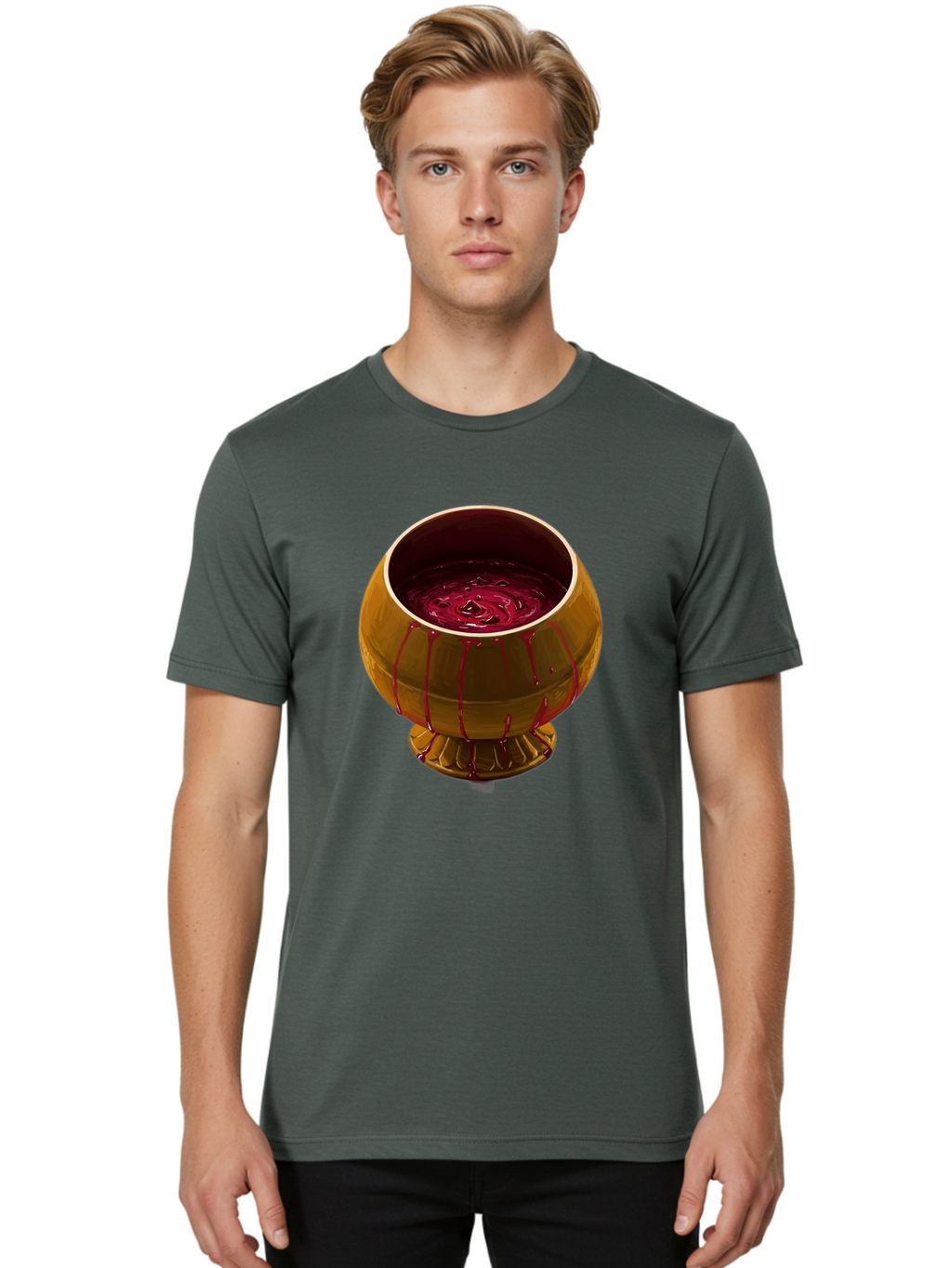 Golden-Chalice Men'S Graphic Tee, 100% Cotton, Comfortable Casual Summer Wear, Machine Washable, Vintage Camera, Old Camera, Antique Camera, Black Camera, Classic Photography, Photography Equipment, Nostalgic Device, Film Camera, Camera Art Bag548