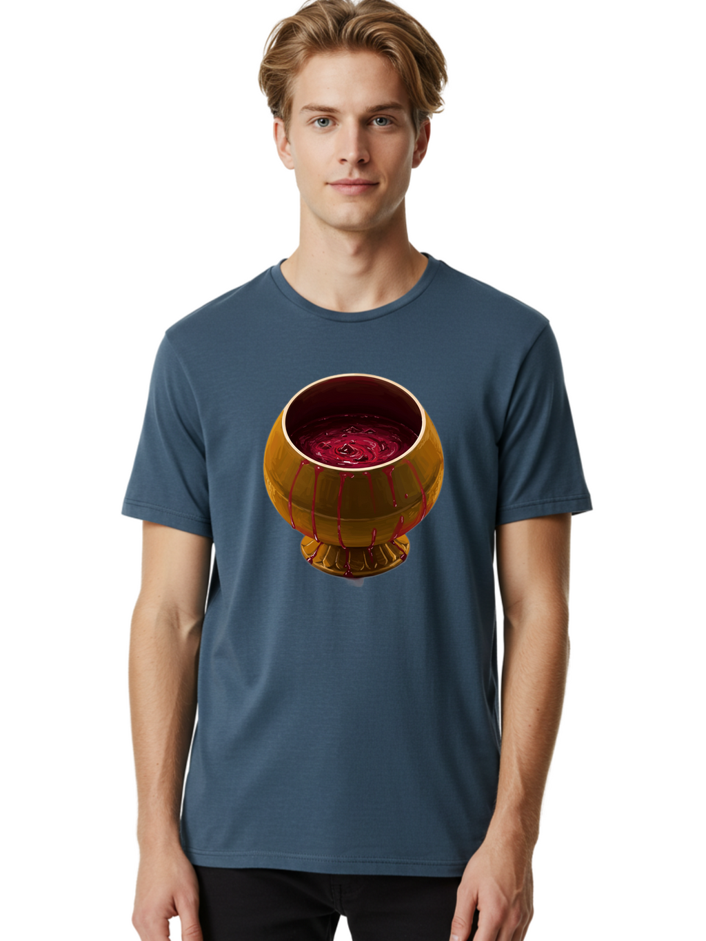 Golden-Chalice Men'S Graphic Tee, 100% Cotton, Comfortable Casual Summer Wear, Machine Washable, Vintage Camera, Old Camera, Antique Camera, Black Camera, Classic Photography, Photography Equipment, Nostalgic Device, Film Camera, Camera Art Bag548