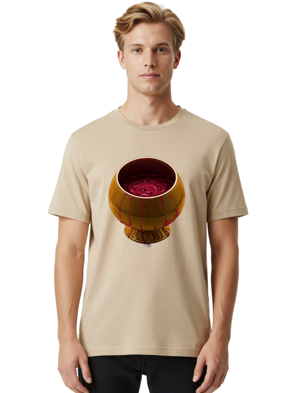 Golden-Chalice Men'S Graphic Tee, 100% Cotton, Comfortable Casual Summer Wear, Machine Washable, Vintage Camera, Old Camera, Antique Camera, Black Camera, Classic Photography, Photography Equipment, Nostalgic Device, Film Camera, Camera Art Bag548