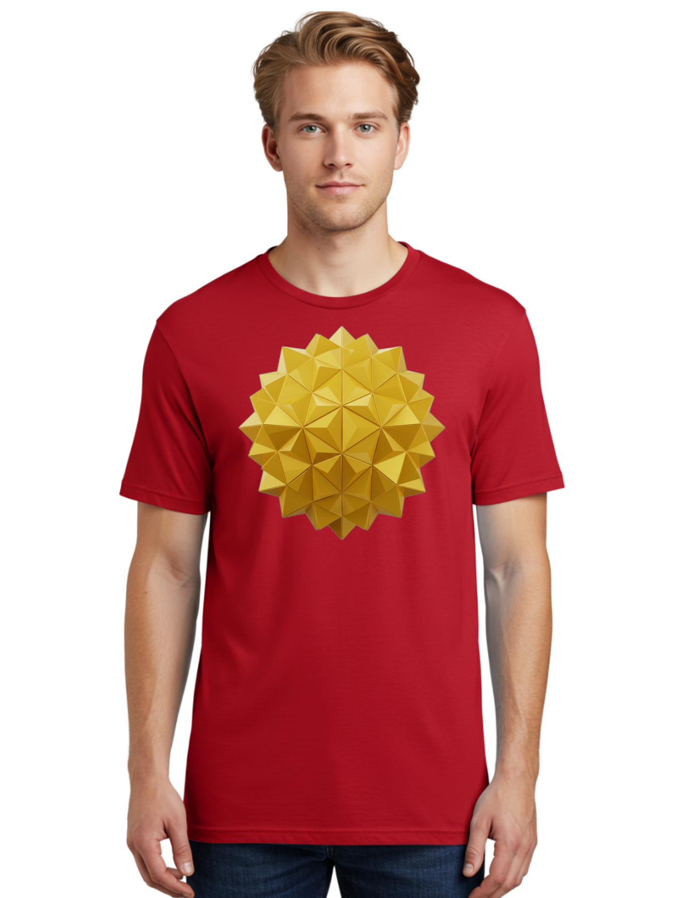Golden-Polyhedron-Orb Men'S Graphic Tee, 100% Cotton, Comfortable Casual Summer Wear, Machine Washable, Vintage Camera, Old Camera, Antique Camera, Black Camera, Classic Photography, Photography Equipment, Nostalgic Device, Film Camera, Bag553