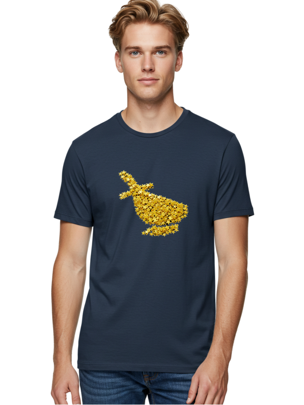 Golden-Star-Duck Men'S Graphic Tee, 100% Cotton, Comfortable Casual Summer Wear, Machine Washable, Vintage Camera, Old Camera, Antique Camera, Black Camera, Classic Photography, Photography Equipment, Nostalgic Device, Film Camera, Camera Art Bag556