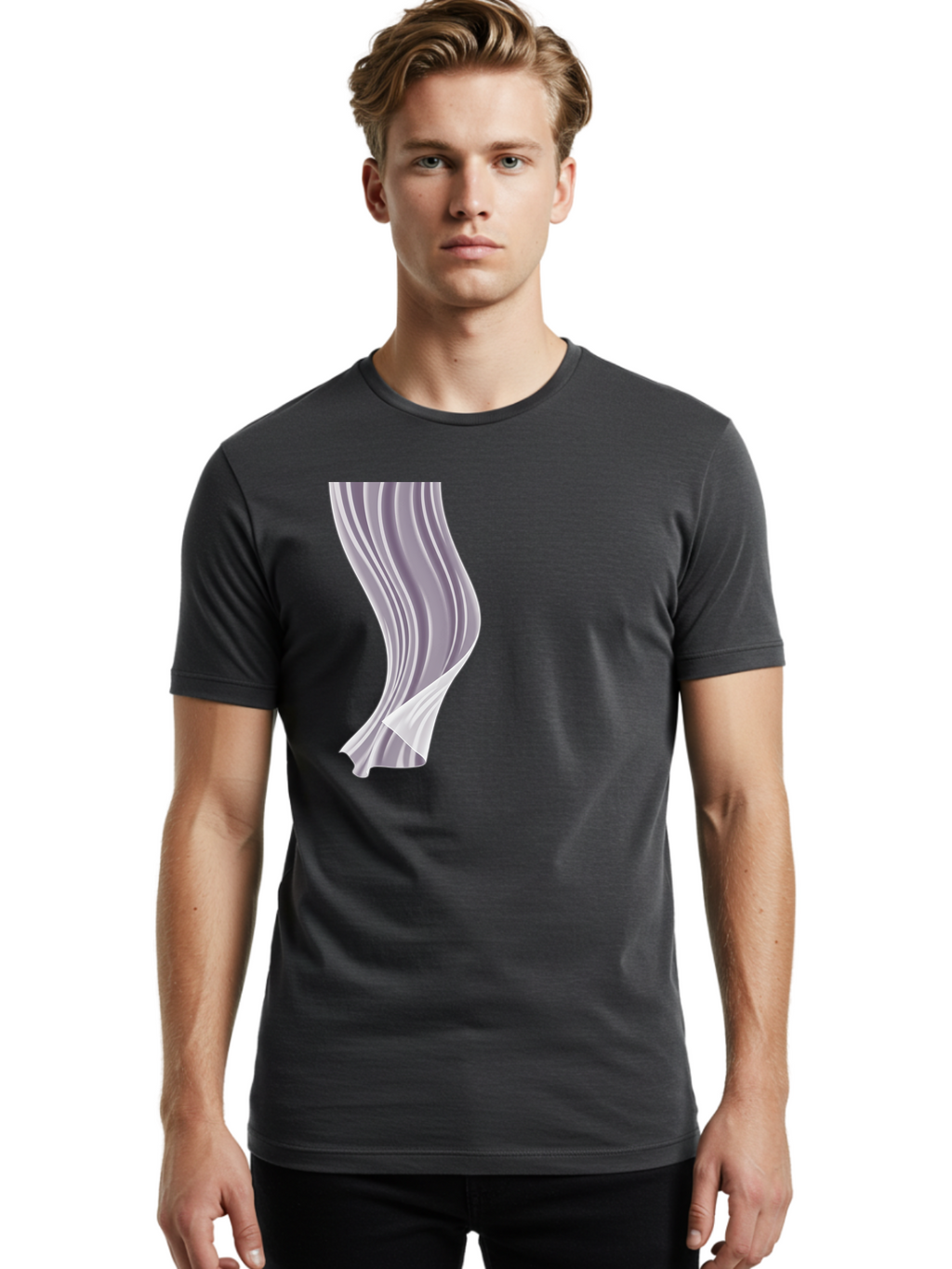 Gray-Curtain Men'S Graphic Tee, 100% Cotton, Comfortable Casual Summer Wear, Machine Washable, Vintage Camera, Old Camera, Antique Camera, Black Camera, Classic Photography, Photography Equipment, Nostalgic Device, Film Camera, Camera Art Bag565