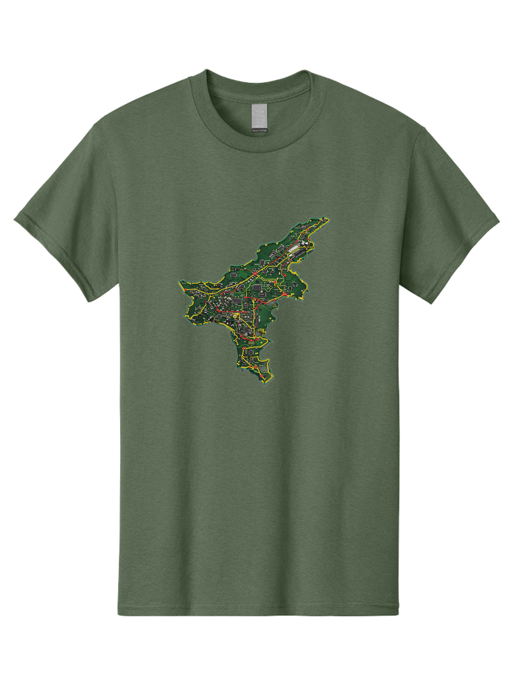 Gta-V-Map Men'S Graphic Tee, 100% Cotton, Comfortable Casual Summer Wear, Machine Washable, Vintage Camera, Old Camera, Antique Camera, Black Camera, Classic Photography, Photography Equipment, Nostalgic Device, Film Camera, Camera Art Bag570
