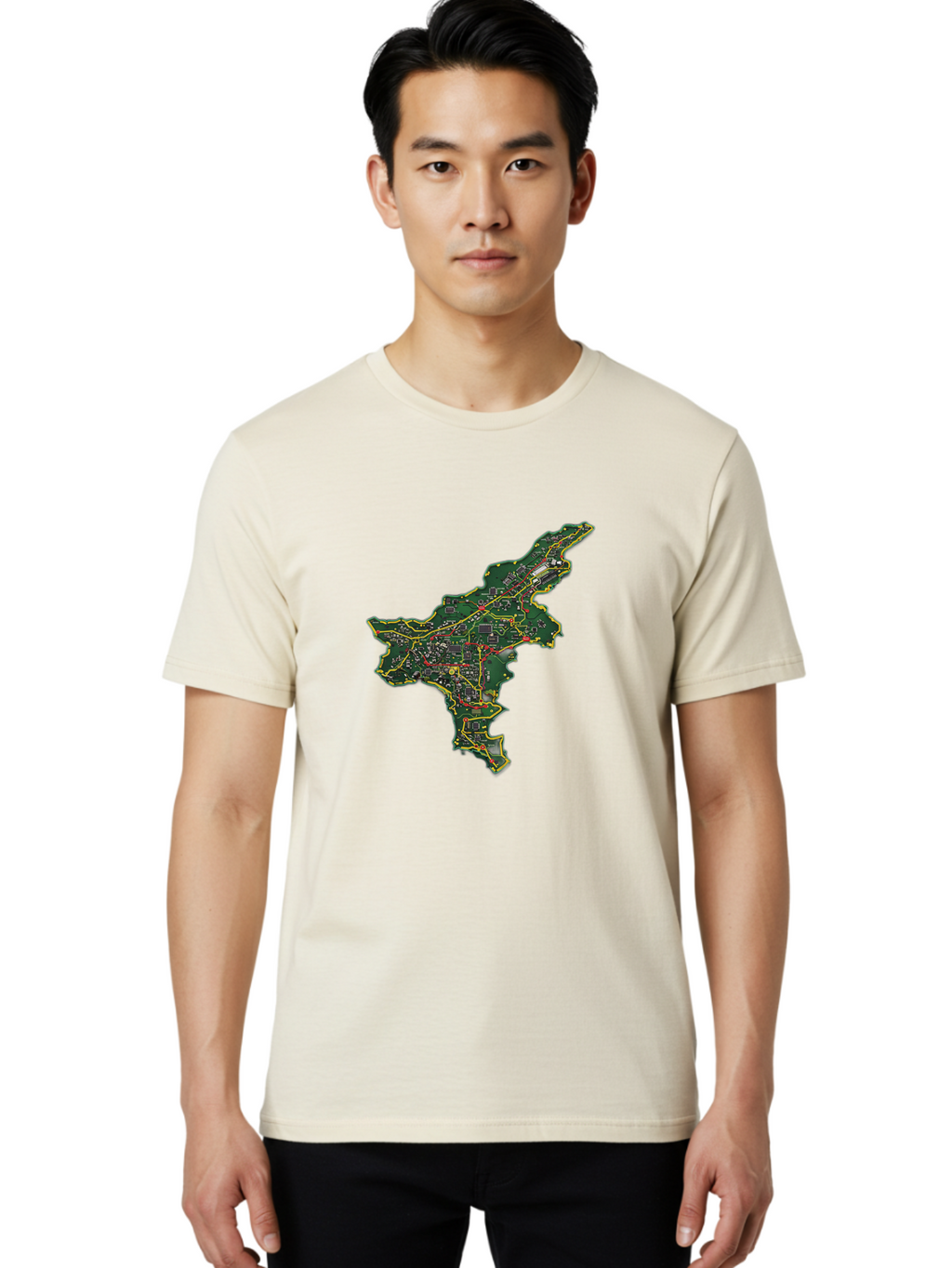 Gta-V-Map Men'S Graphic Tee, 100% Cotton, Comfortable Casual Summer Wear, Machine Washable, Vintage Camera, Old Camera, Antique Camera, Black Camera, Classic Photography, Photography Equipment, Nostalgic Device, Film Camera, Camera Art Bag570