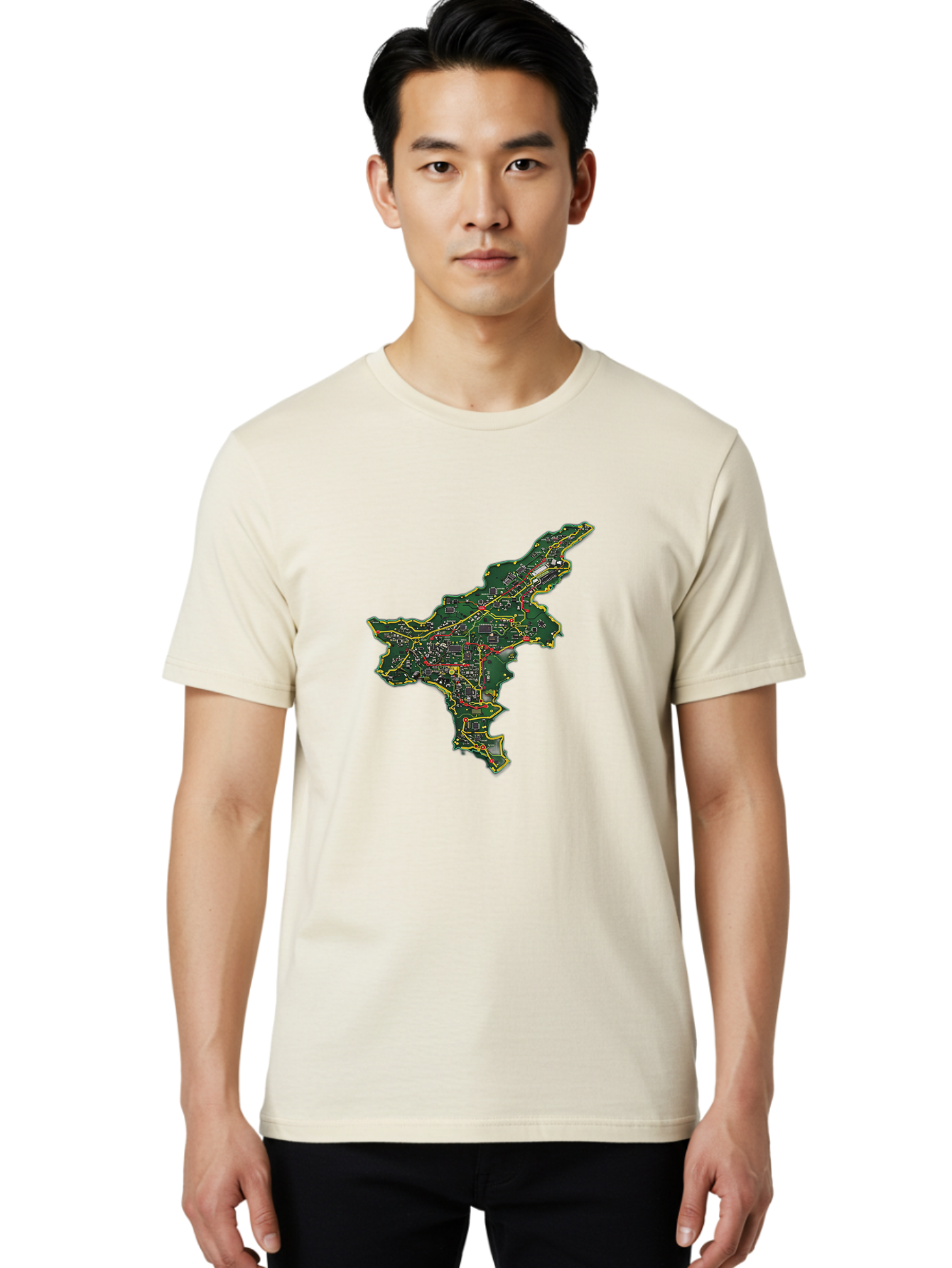 Gta-V-Map Men'S Graphic Tee, 100% Cotton, Comfortable Casual Summer Wear, Machine Washable, Vintage Camera, Old Camera, Antique Camera, Black Camera, Classic Photography, Photography Equipment, Nostalgic Device, Film Camera, Camera Art Bag570