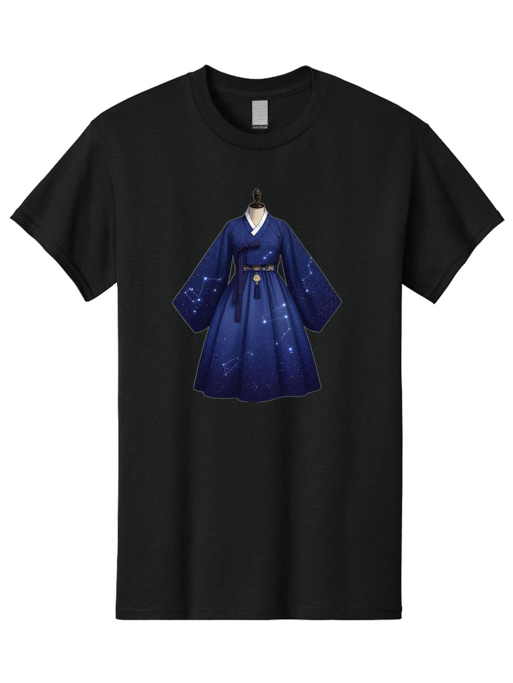 Hanbok-With-Constellation-Design Men'S Graphic Tee, 100% Cotton, Comfortable Casual Summer Wear, Machine Washable, Vintage Camera, Old Camera, Antique Camera, Black Camera, Classic Photography, Photography Equipment, Nostalgic Device, Bag571
