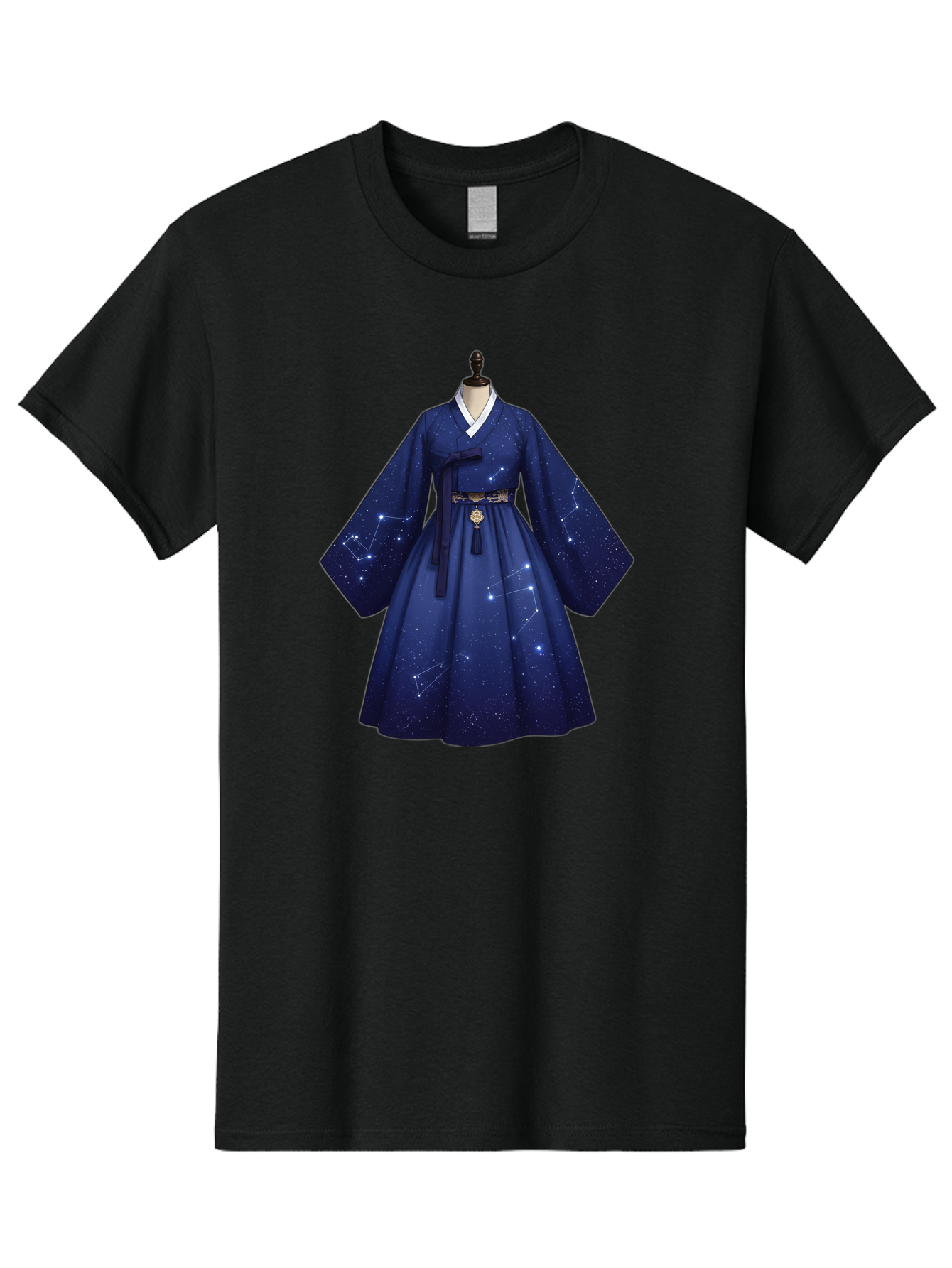 Hanbok-With-Constellation-Design Men'S Graphic Tee, 100% Cotton, Comfortable Casual Summer Wear, Machine Washable, Vintage Camera, Old Camera, Antique Camera, Black Camera, Classic Photography, Photography Equipment, Nostalgic Device, Bag571