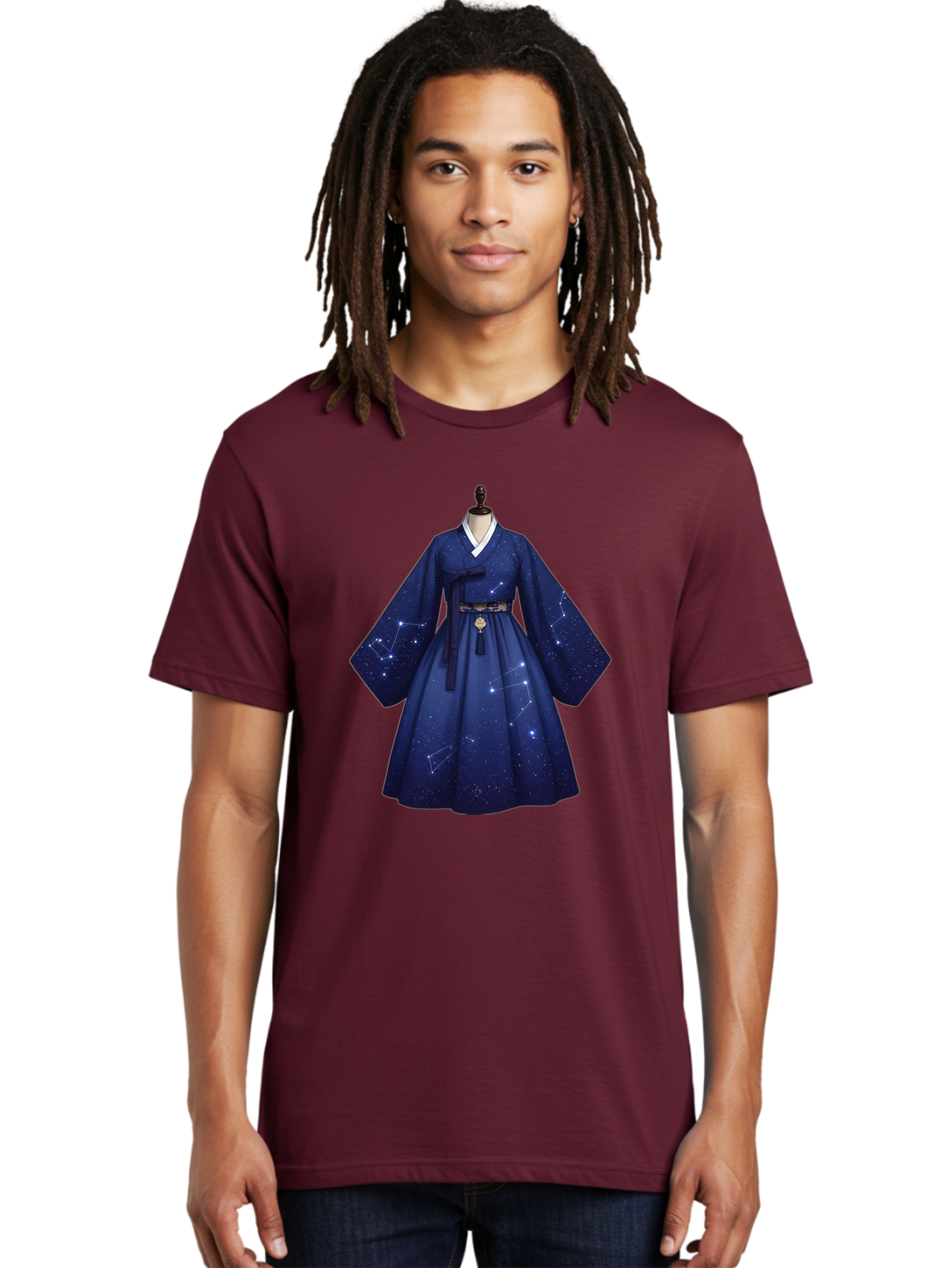 Hanbok-With-Constellation-Design Men'S Graphic Tee, 100% Cotton, Comfortable Casual Summer Wear, Machine Washable, Vintage Camera, Old Camera, Antique Camera, Black Camera, Classic Photography, Photography Equipment, Nostalgic Device, Bag571
