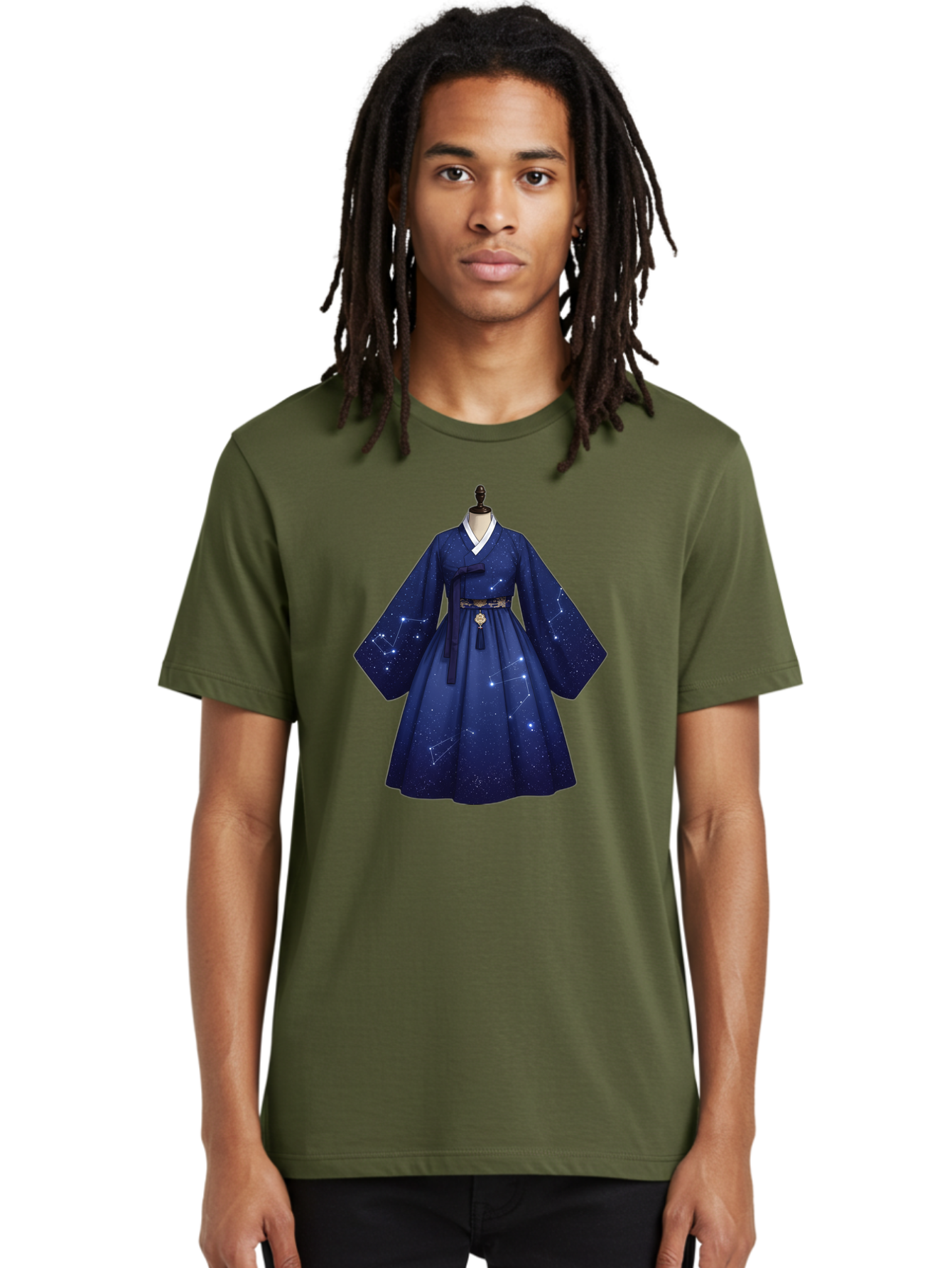 Hanbok-With-Constellation-Design Men'S Graphic Tee, 100% Cotton, Comfortable Casual Summer Wear, Machine Washable, Vintage Camera, Old Camera, Antique Camera, Black Camera, Classic Photography, Photography Equipment, Nostalgic Device, Bag571