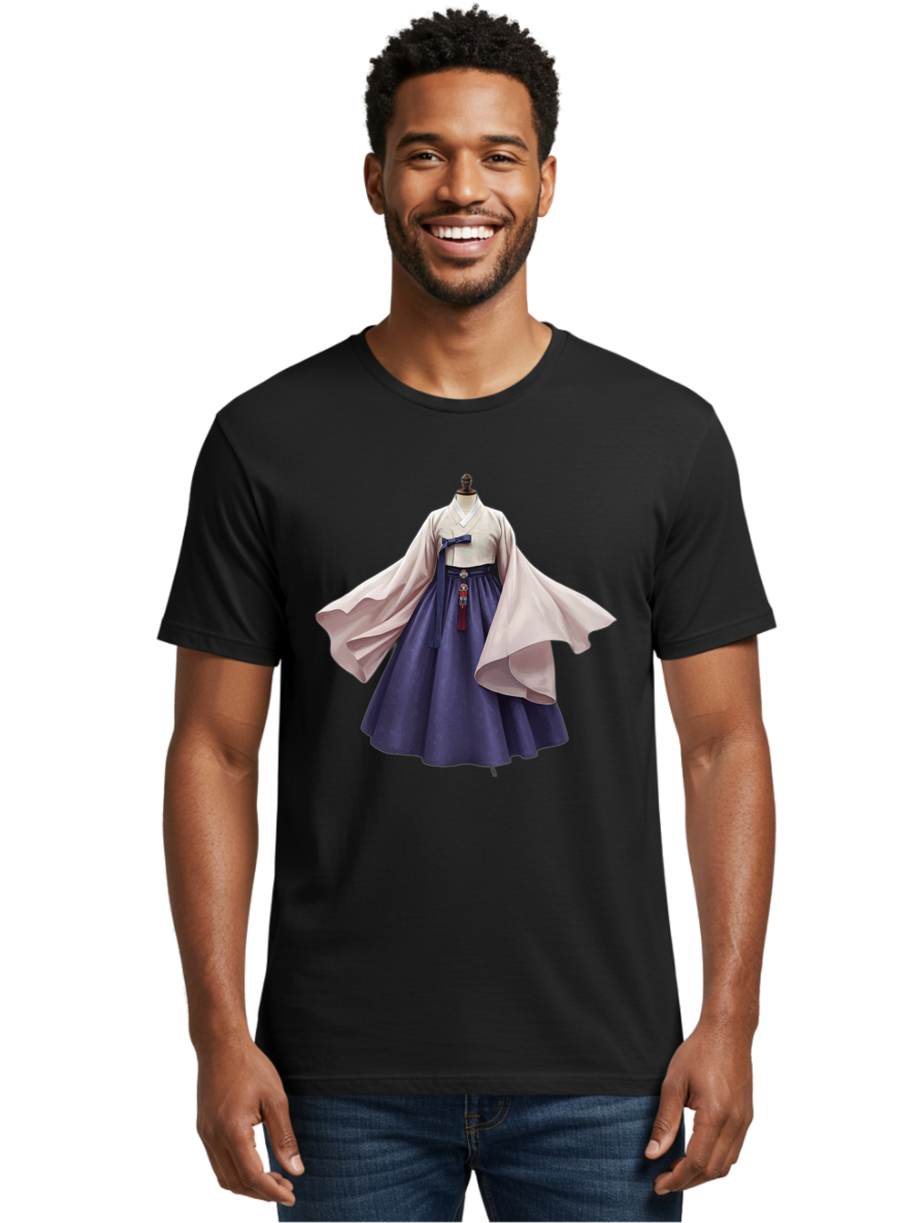 Hanbok Men'S Graphic Tee, 100% Cotton, Comfortable Casual Summer Wear, Machine Washable, Vintage Camera, Old Camera, Antique Camera, Black Camera, Classic Photography, Photography Equipment, Nostalgic Device, Film Camera, Camera Art Bag572