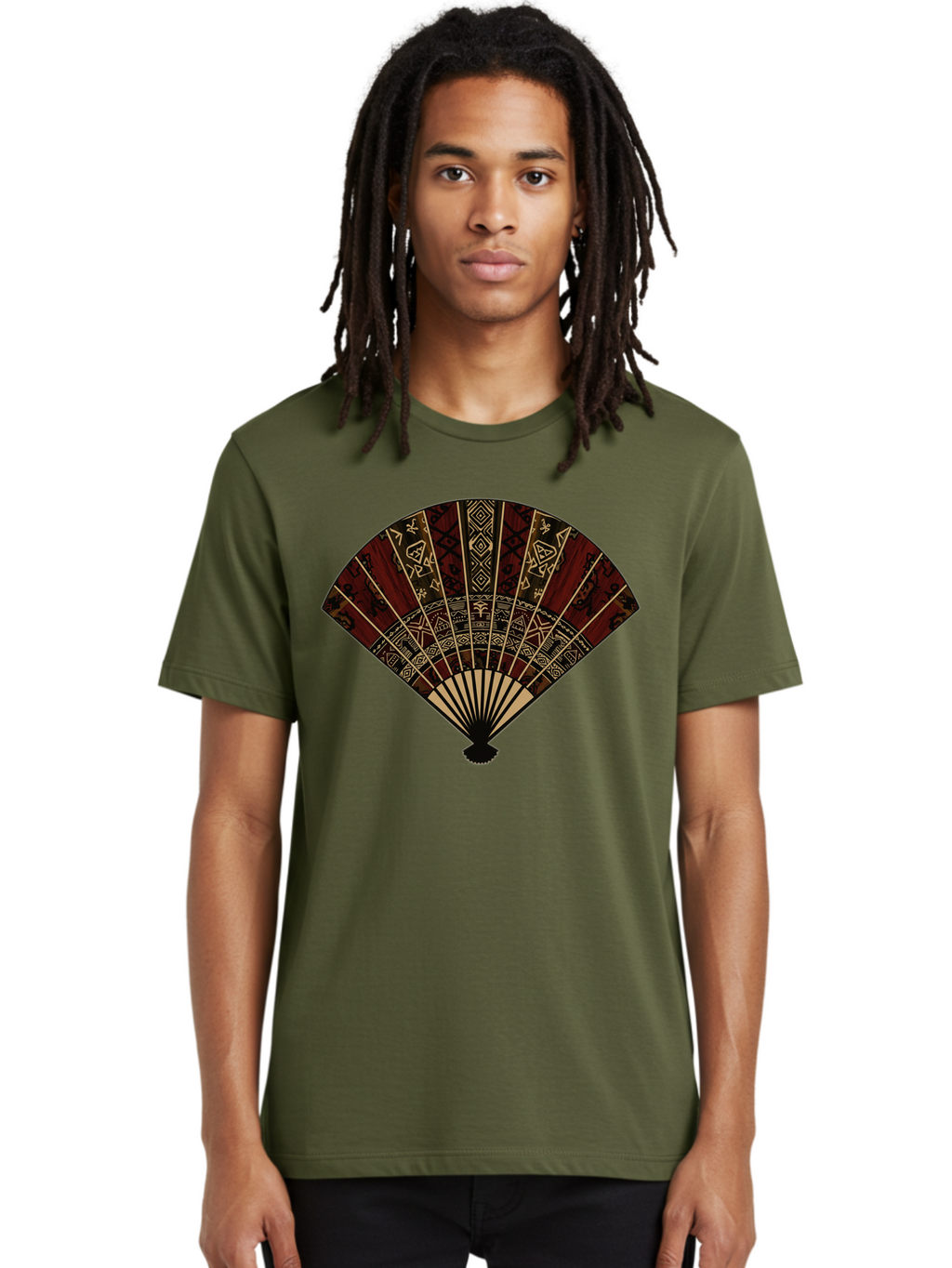 Hand-Fan Men'S Graphic Tee, 100% Cotton, Comfortable Casual Summer Wear, Machine Washable, Vintage Camera, Old Camera, Antique Camera, Black Camera, Classic Photography, Photography Equipment, Nostalgic Device, Film Camera, Camera Art Bag573