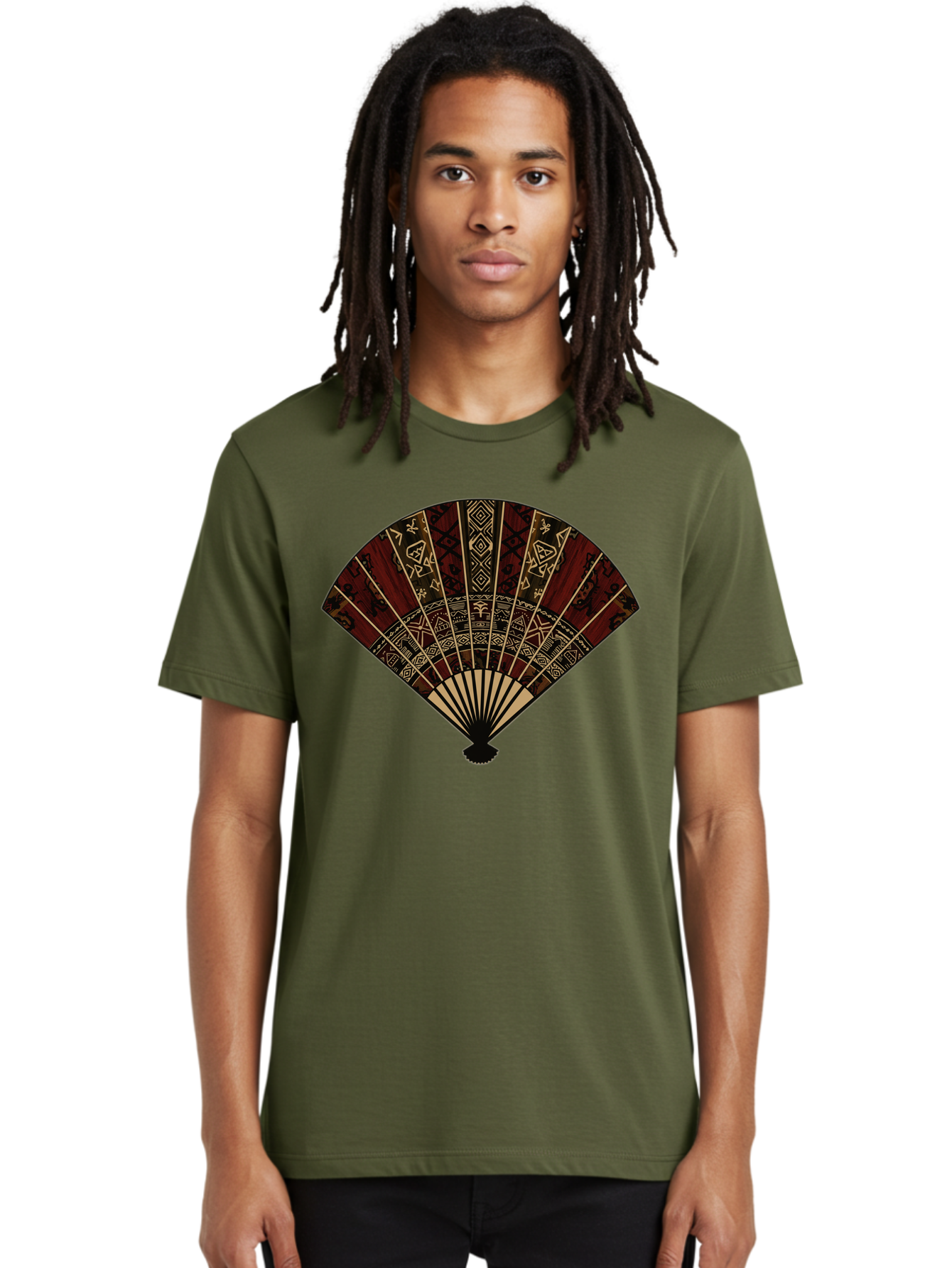 Hand-Fan Men'S Graphic Tee, 100% Cotton, Comfortable Casual Summer Wear, Machine Washable, Vintage Camera, Old Camera, Antique Camera, Black Camera, Classic Photography, Photography Equipment, Nostalgic Device, Film Camera, Camera Art Bag573