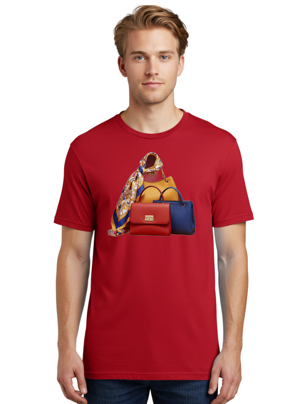 Handbags-And-Silk-Scarf Men'S Graphic Tee, 100% Cotton, Comfortable Casual Summer Wear, Machine Washable, Vintage Camera, Old Camera, Antique Camera, Black Camera, Classic Photography, Photography Equipment, Nostalgic Device, Film Camera, Bag575