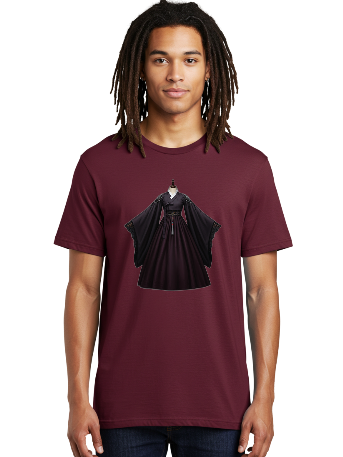 Hanfu-Dress Men'S Graphic Tee, 100% Cotton, Comfortable Casual Summer Wear, Machine Washable, Vintage Camera, Old Camera, Antique Camera, Black Camera, Classic Photography, Photography Equipment, Nostalgic Device, Film Camera, Camera Art Bag579