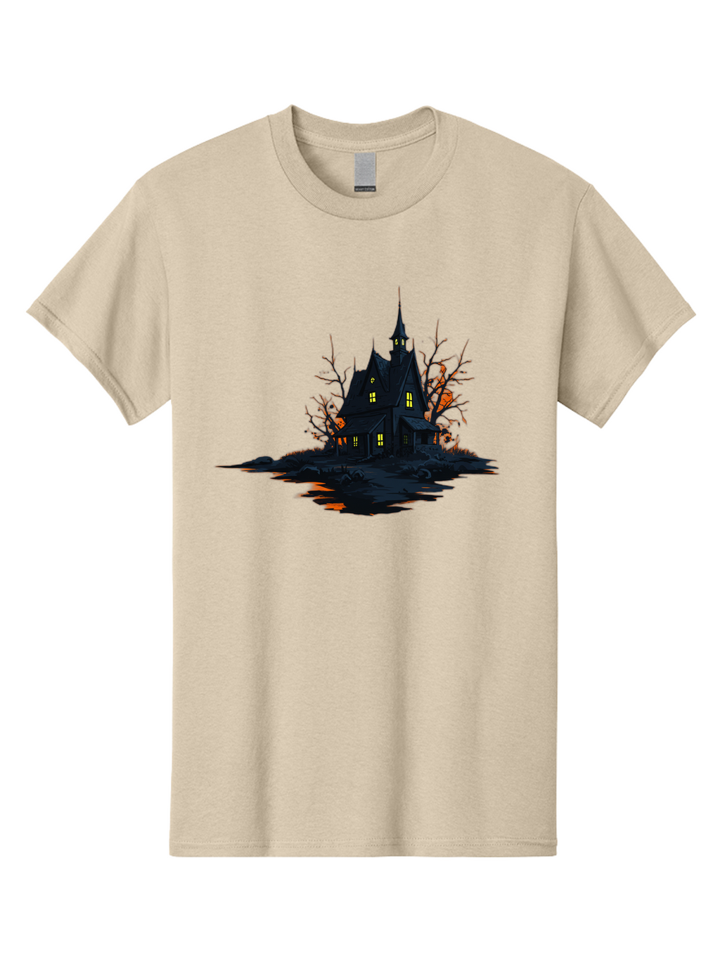 Haunted-House Men'S Graphic Tee, 100% Cotton, Comfortable Casual Summer Wear, Machine Washable, Vintage Camera, Old Camera, Antique Camera, Black Camera, Classic Photography, Photography Equipment, Nostalgic Device, Film Camera, Camera Art Bag584
