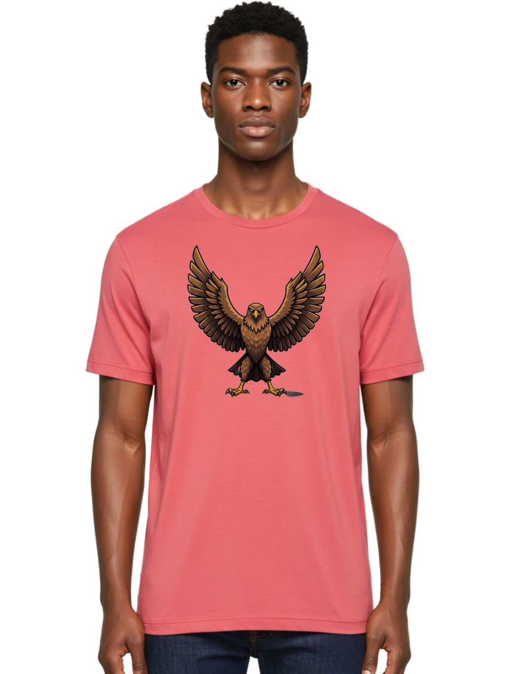 Hawk Men'S Graphic Tee, 100% Cotton, Comfortable Casual Summer Wear, Machine Washable, Vintage Camera, Old Camera, Antique Camera, Black Camera, Classic Photography, Photography Equipment, Nostalgic Device, Film Camera, Camera Art Bag586