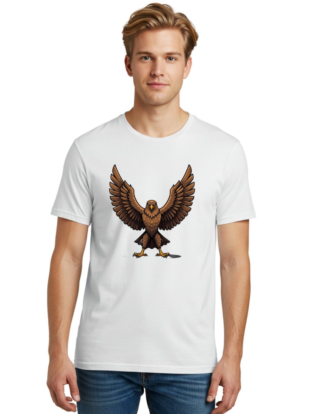 Hawk Men'S Graphic Tee, 100% Cotton, Comfortable Casual Summer Wear, Machine Washable, Vintage Camera, Old Camera, Antique Camera, Black Camera, Classic Photography, Photography Equipment, Nostalgic Device, Film Camera, Camera Art Bag586