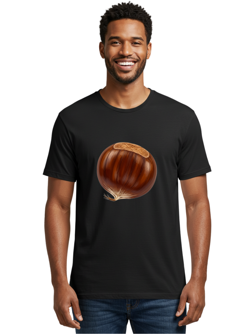 Hazelnut Men'S Graphic Tee, 100% Cotton, Comfortable Casual Summer Wear, Machine Washable, Vintage Camera, Old Camera, Antique Camera, Black Camera, Classic Photography, Photography Equipment, Nostalgic Device, Film Camera, Camera Art Bag587