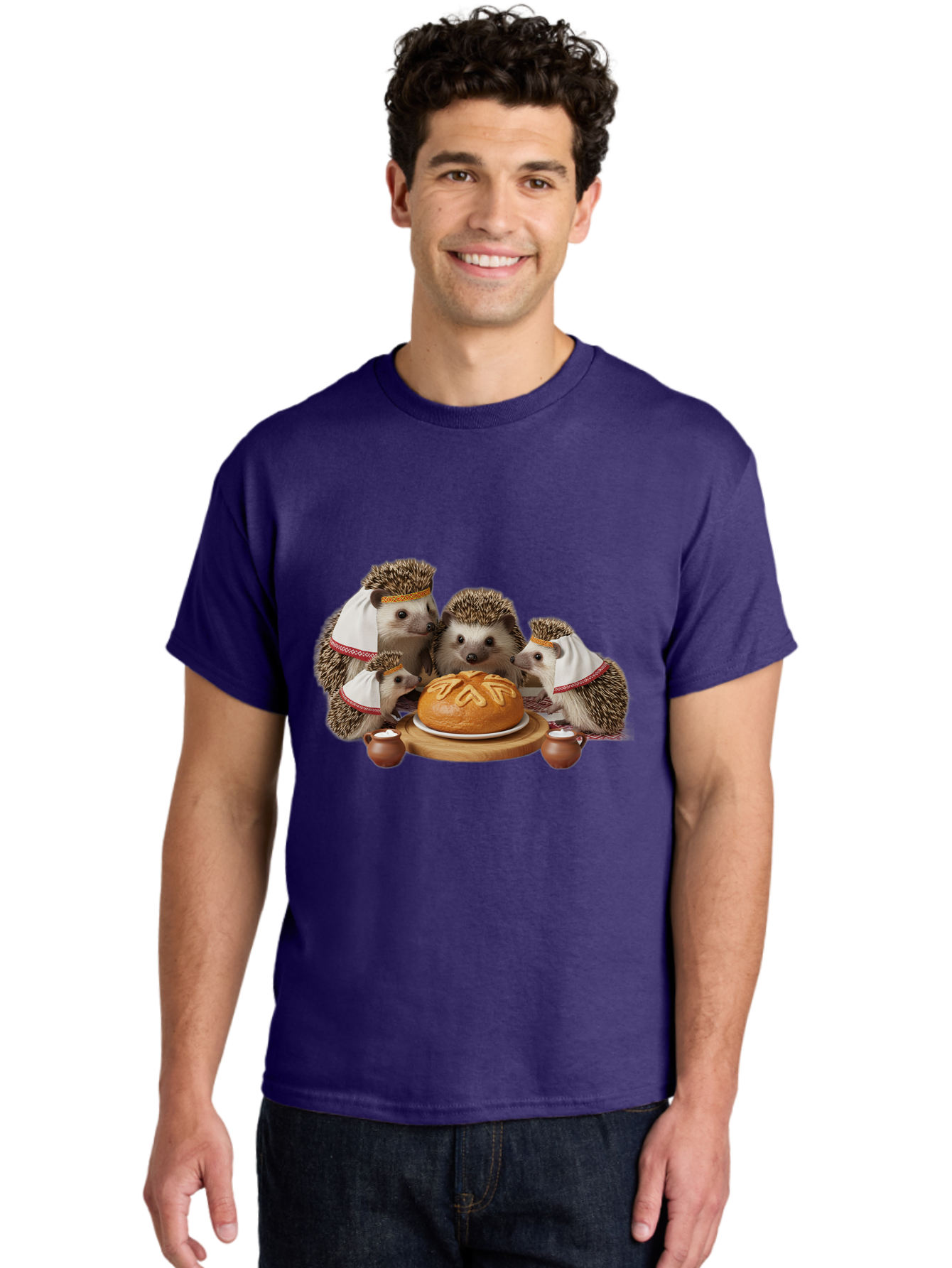 Hedgehog-Family Men'S Graphic Tee, 100% Cotton, Comfortable Casual Summer Wear, Machine Washable, Vintage Camera, Old Camera, Antique Camera, Black Camera, Classic Photography, Photography Equipment, Nostalgic Device, Film Camera, Camera Art Bag589