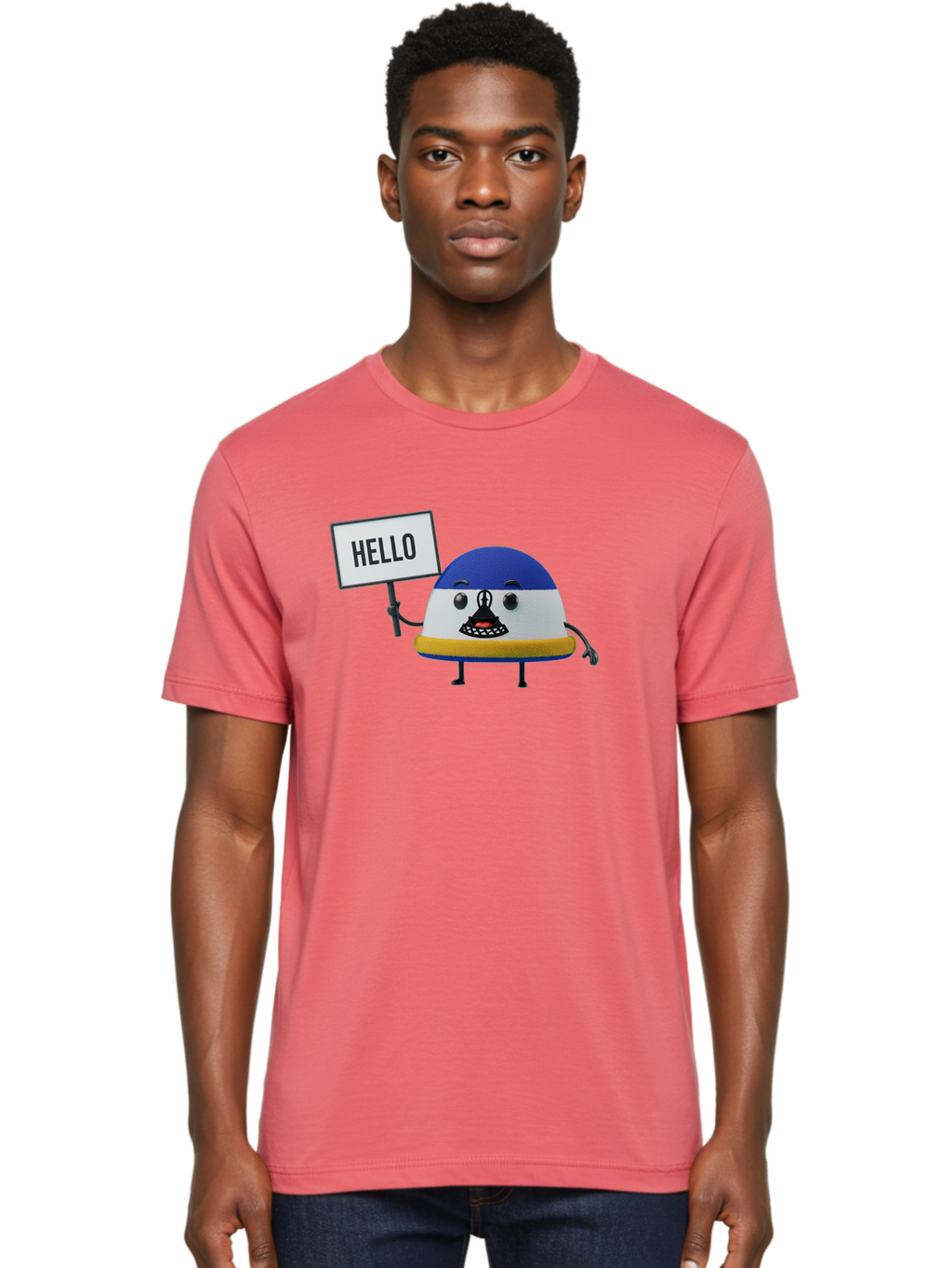 Hello Men'S Graphic Tee, 100% Cotton, Comfortable Casual Summer Wear, Machine Washable, Vintage Camera, Old Camera, Antique Camera, Black Camera, Classic Photography, Photography Equipment, Nostalgic Device, Film Camera, Camera Art Bag590