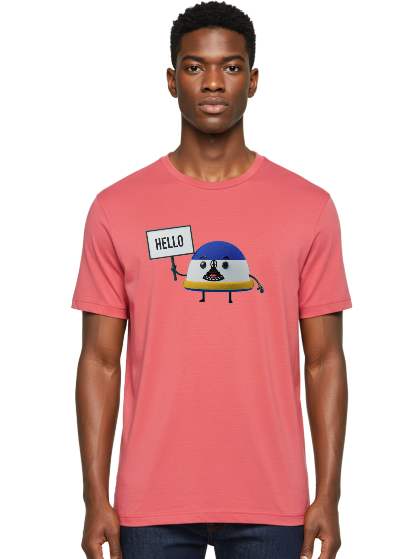Hello Men'S Graphic Tee, 100% Cotton, Comfortable Casual Summer Wear, Machine Washable, Vintage Camera, Old Camera, Antique Camera, Black Camera, Classic Photography, Photography Equipment, Nostalgic Device, Film Camera, Camera Art Bag590