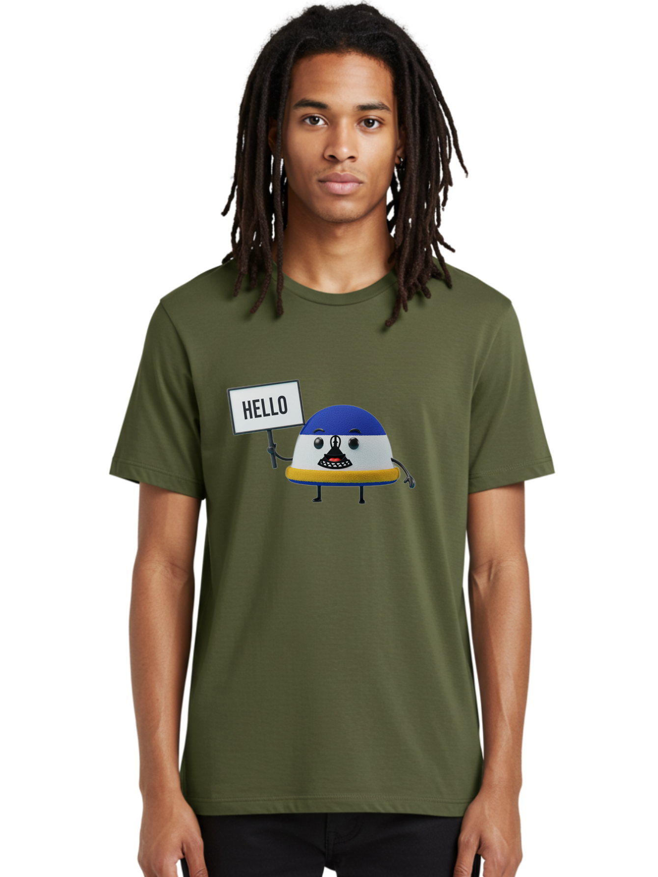 Hello Men'S Graphic Tee, 100% Cotton, Comfortable Casual Summer Wear, Machine Washable, Vintage Camera, Old Camera, Antique Camera, Black Camera, Classic Photography, Photography Equipment, Nostalgic Device, Film Camera, Camera Art Bag590