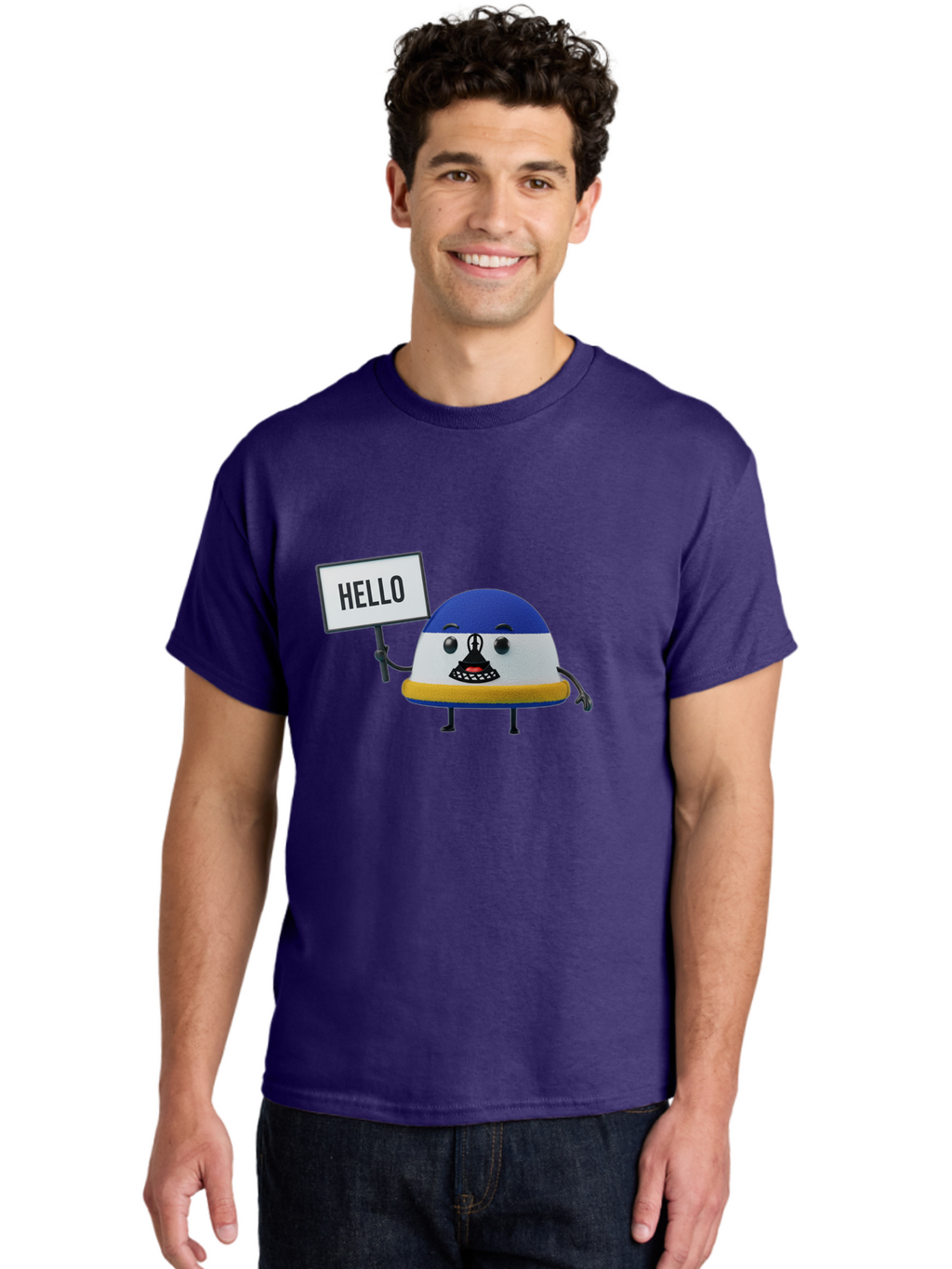 Hello Men'S Graphic Tee, 100% Cotton, Comfortable Casual Summer Wear, Machine Washable, Vintage Camera, Old Camera, Antique Camera, Black Camera, Classic Photography, Photography Equipment, Nostalgic Device, Film Camera, Camera Art Bag590