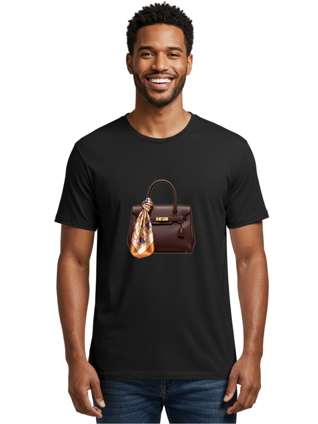 Hermes-Handbag Men'S Graphic Tee, 100% Cotton, Comfortable Casual Summer Wear, Machine Washable, Vintage Camera, Old Camera, Antique Camera, Black Camera, Classic Photography, Photography Equipment, Nostalgic Device, Film Camera, Camera Art Bag591