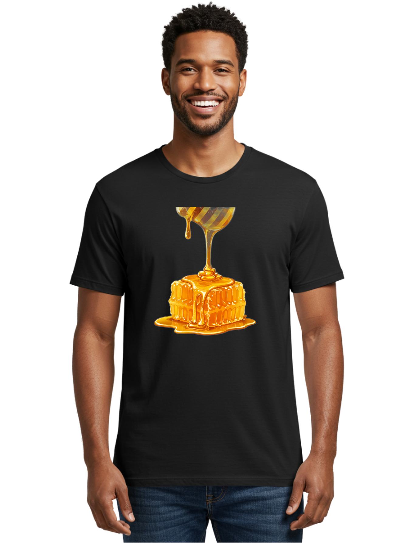Honeycomb Men'S Graphic Tee, 100% Cotton, Comfortable Casual Summer Wear, Machine Washable, Vintage Camera, Old Camera, Antique Camera, Black Camera, Classic Photography, Photography Equipment, Nostalgic Device, Film Camera, Camera Art Bag594