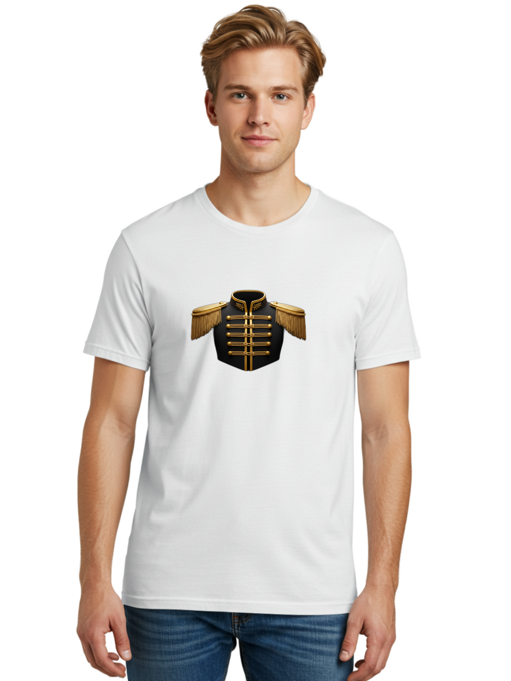 Hussar-Jacket-1 Men'S Graphic Tee, 100% Cotton, Comfortable Casual Summer Wear, Machine Washable, Vintage Camera, Old Camera, Antique Camera, Black Camera, Classic Photography, Photography Equipment, Nostalgic Device, Film Camera, Camera Art Bag602
