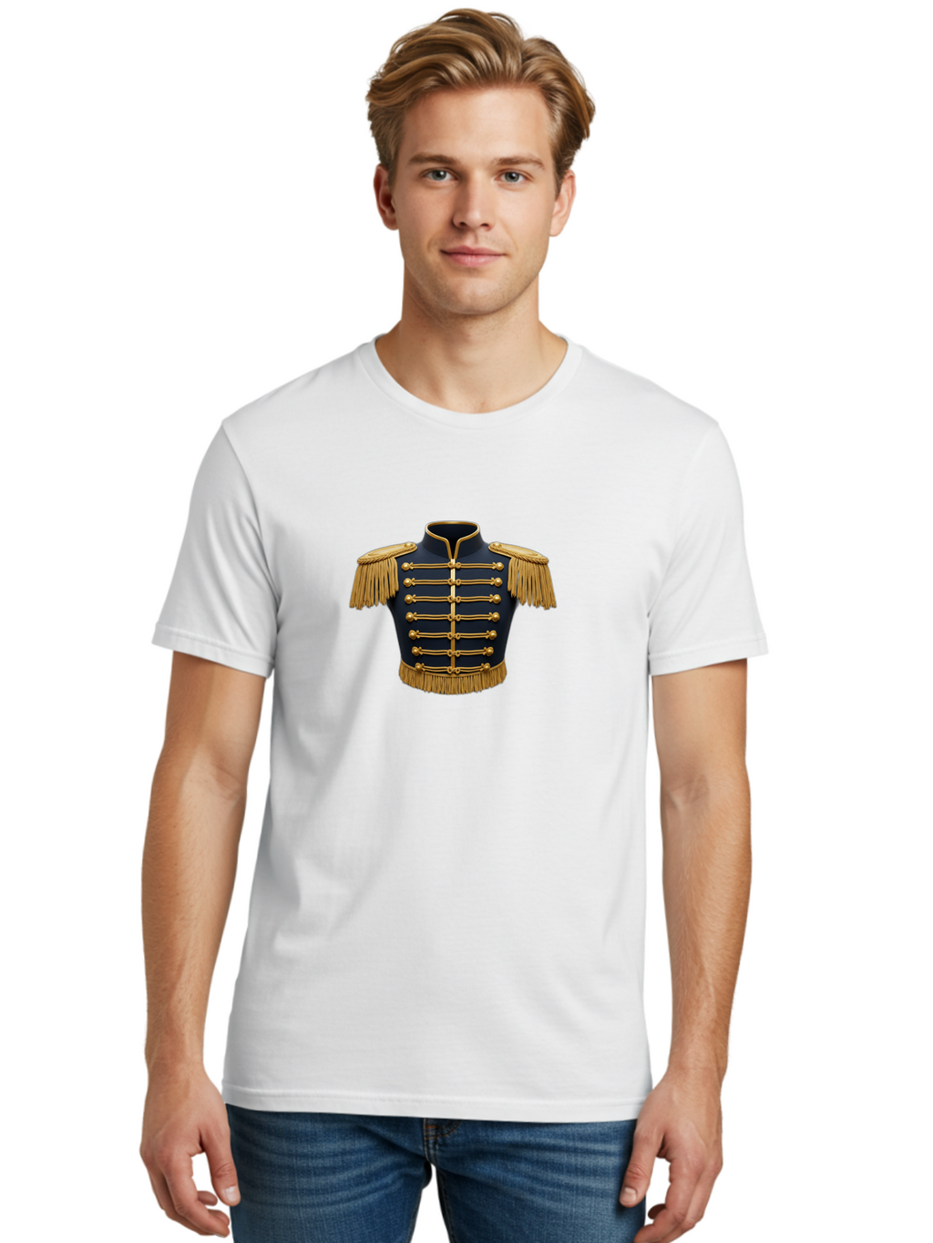 Hussar-Jacket Men'S Graphic Tee, 100% Cotton, Comfortable Casual Summer Wear, Machine Washable, Vintage Camera, Old Camera, Antique Camera, Black Camera, Classic Photography, Photography Equipment, Nostalgic Device, Film Camera, Camera Art Bag603
