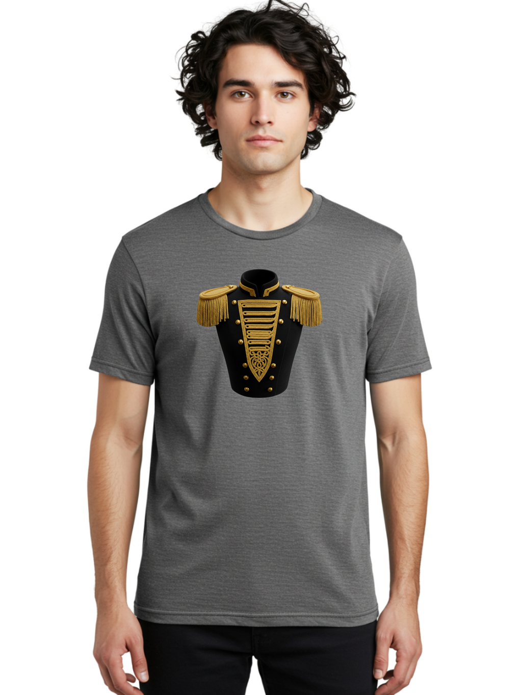 Hussar-Tunic Men'S Graphic Tee, 100% Cotton, Comfortable Casual Summer Wear, Machine Washable, Vintage Camera, Old Camera, Antique Camera, Black Camera, Classic Photography, Photography Equipment, Nostalgic Device, Film Camera, Camera Art Bag604