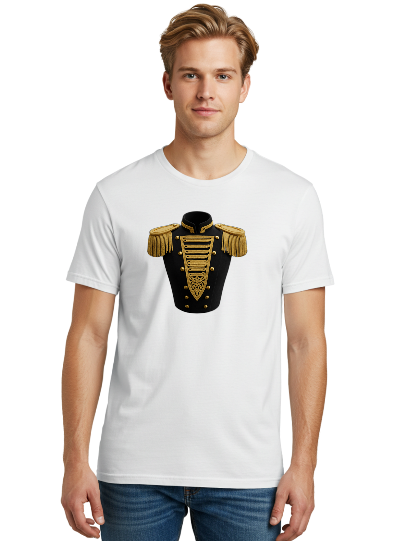 Hussar-Tunic Men'S Graphic Tee, 100% Cotton, Comfortable Casual Summer Wear, Machine Washable, Vintage Camera, Old Camera, Antique Camera, Black Camera, Classic Photography, Photography Equipment, Nostalgic Device, Film Camera, Camera Art Bag604