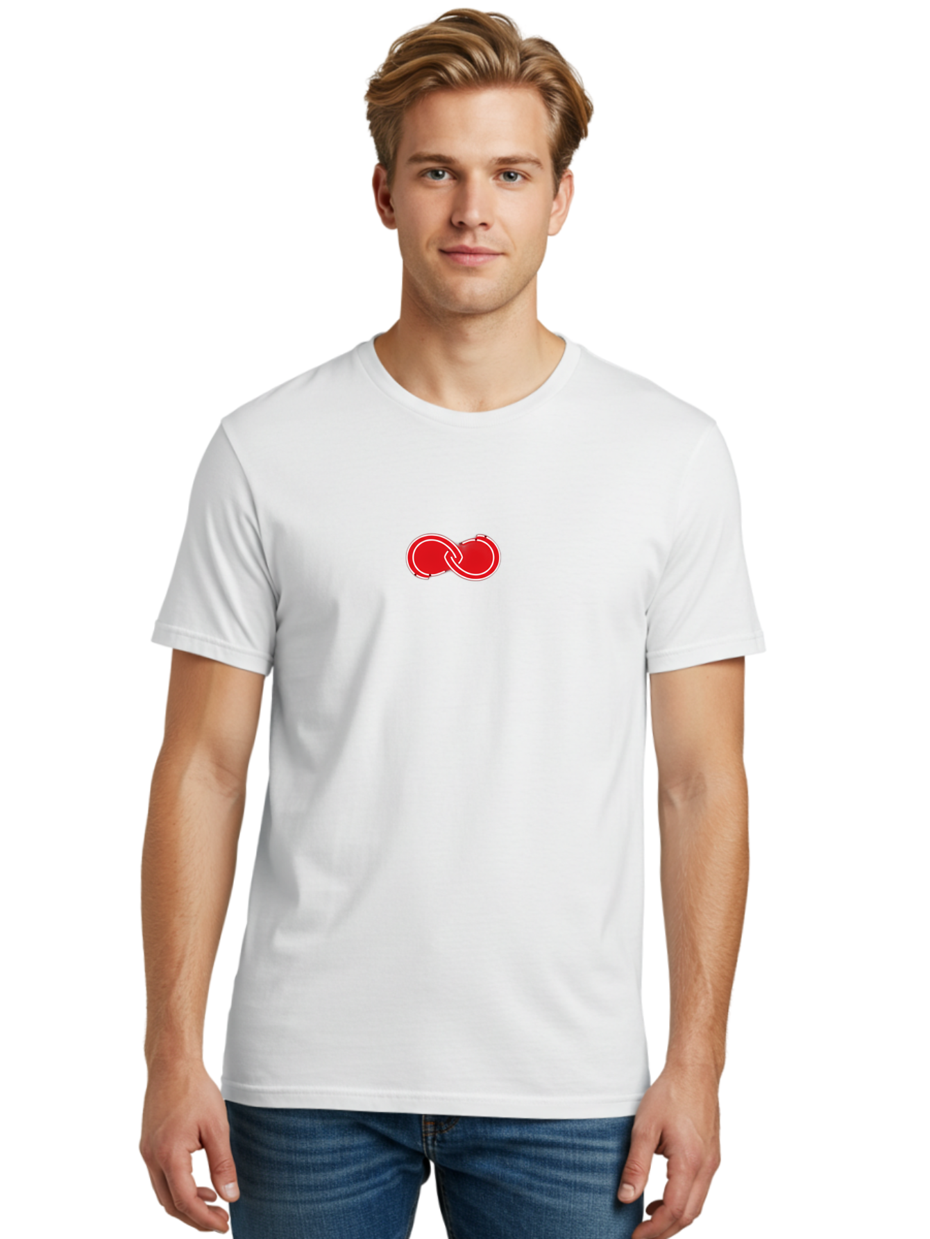Interlocking-Rings Men'S Graphic Tee, 100% Cotton, Comfortable Casual Summer Wear, Machine Washable, Vintage Camera, Old Camera, Antique Camera, Black Camera, Classic Photography, Photography Equipment, Nostalgic Device, Film Camera, Bag613