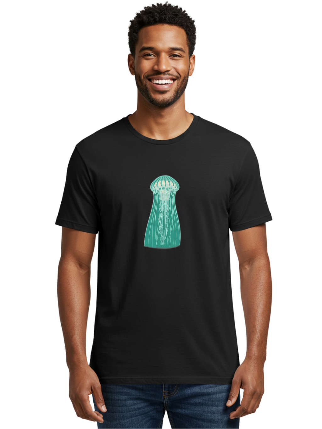 Jellyfish Men'S Graphic Tee, 100% Cotton, Comfortable Casual Summer Wear, Machine Washable, Vintage Camera, Old Camera, Antique Camera, Black Camera, Classic Photography, Photography Equipment, Nostalgic Device, Film Camera, Camera Art Bag621