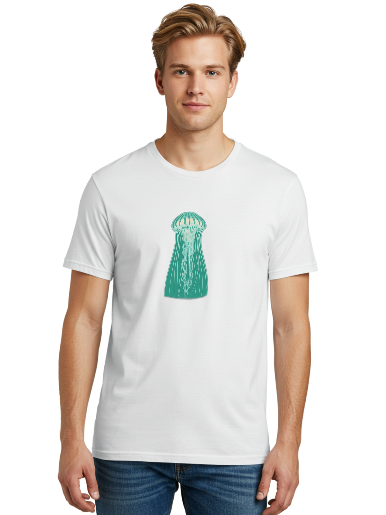 Jellyfish Men'S Graphic Tee, 100% Cotton, Comfortable Casual Summer Wear, Machine Washable, Vintage Camera, Old Camera, Antique Camera, Black Camera, Classic Photography, Photography Equipment, Nostalgic Device, Film Camera, Camera Art Bag621
