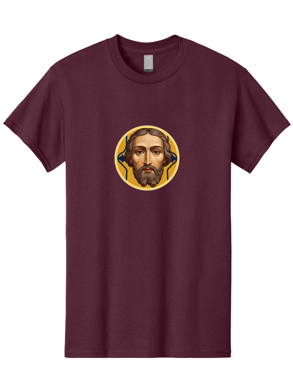 Jesus-Christ-Icon Men'S Graphic Tee, 100% Cotton, Comfortable Casual Summer Wear, Machine Washable, Vintage Camera, Old Camera, Antique Camera, Black Camera, Classic Photography, Photography Equipment, Nostalgic Device, Film Camera, Camera Art Bag622