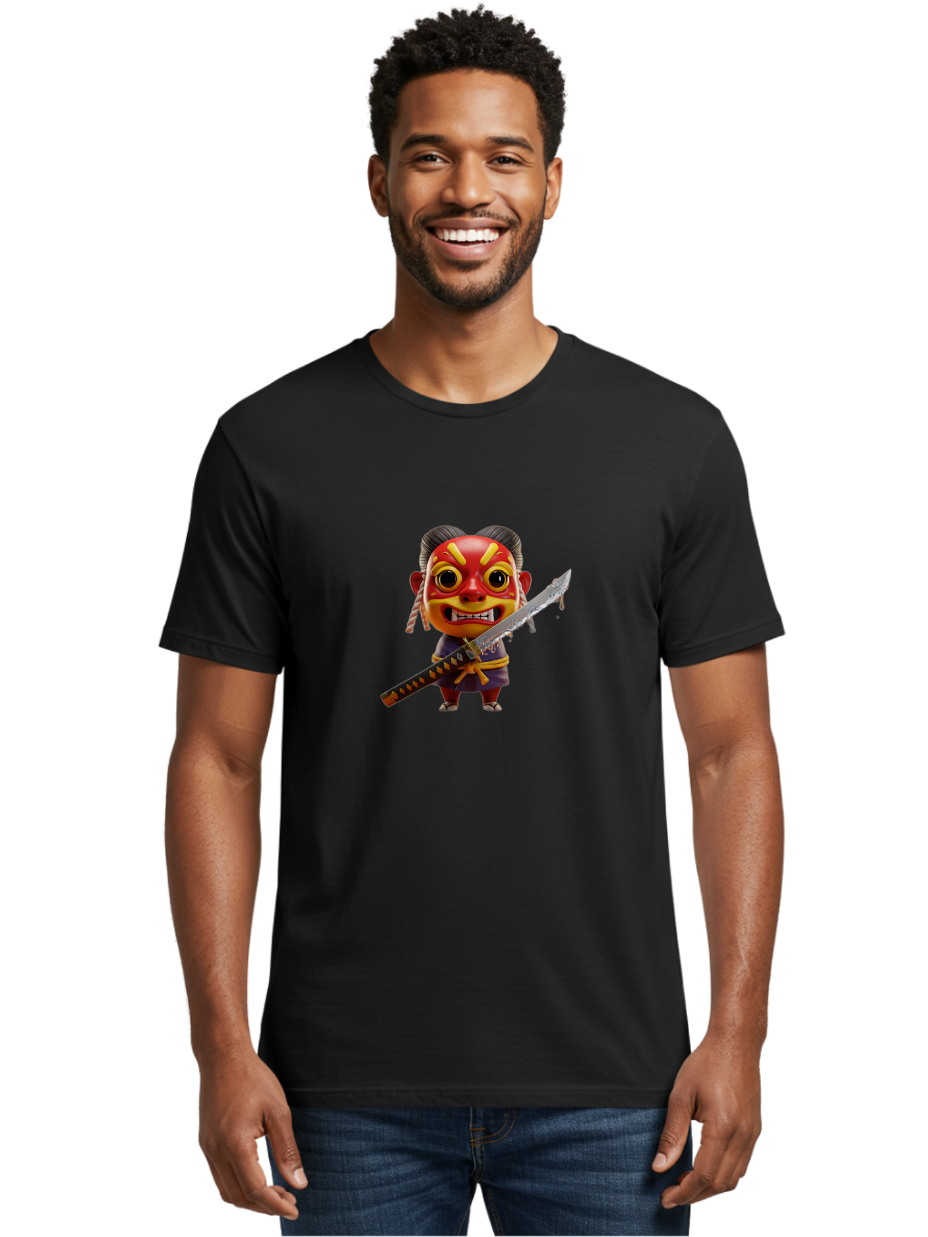 Kabuki-Samurai Men'S Graphic Tee, 100% Cotton, Comfortable Casual Summer Wear, Machine Washable, Vintage Camera, Old Camera, Antique Camera, Black Camera, Classic Photography, Photography Equipment, Nostalgic Device, Film Camera, Camera Art Bag627